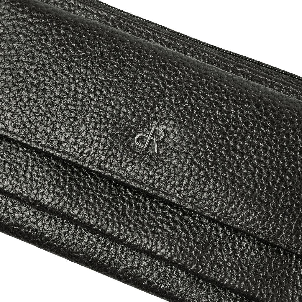 Schoudertas voor dames, multifunctioneel, met rits en opbergvakken