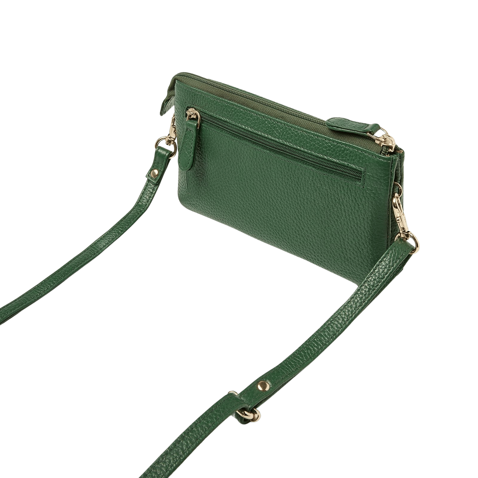 Schoudertas voor dames, multifunctioneel, met rits en opbergvakken