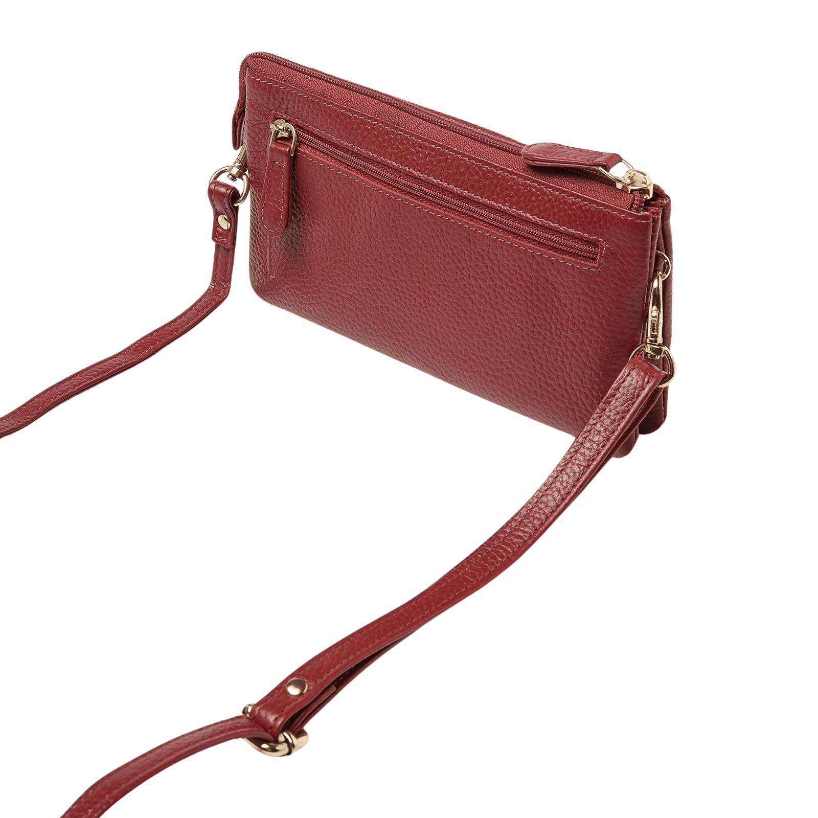 Schoudertas voor dames, multifunctioneel, met rits en opbergvakken