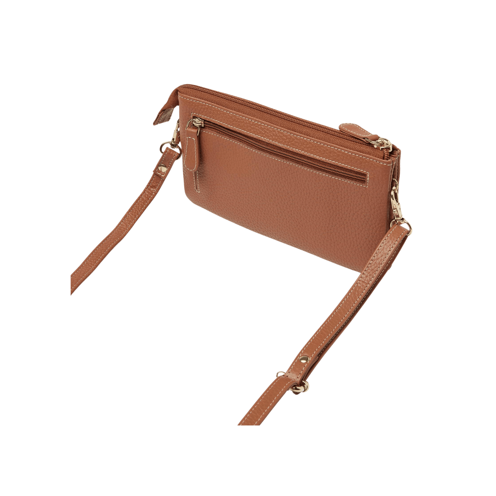 Schoudertas voor dames, multifunctioneel, met rits en opbergvakken