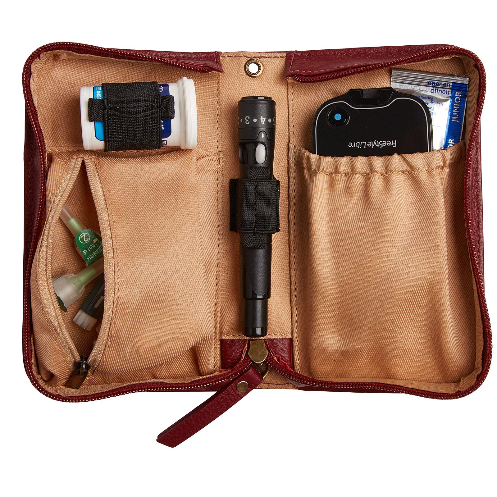 Diabetes schoudertas Indy overzichtelijke tas