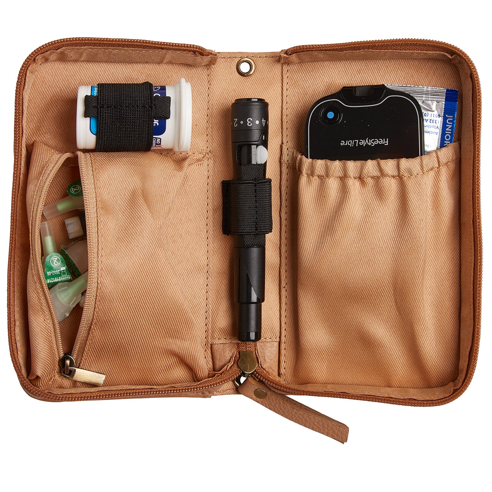 Diabetes schoudertas Indy overzichtelijke tas