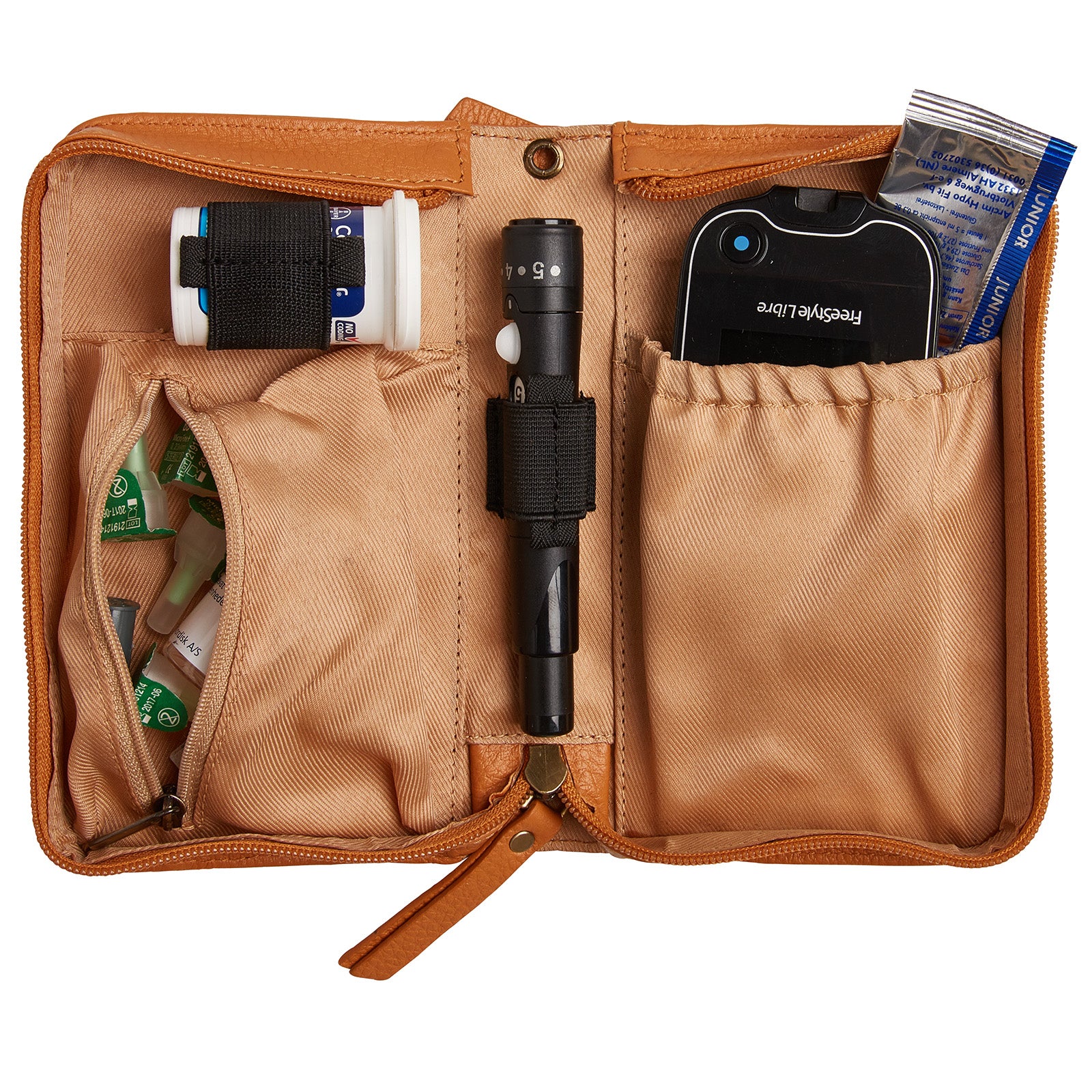 Diabetes schoudertas Indy overzichtelijke tas