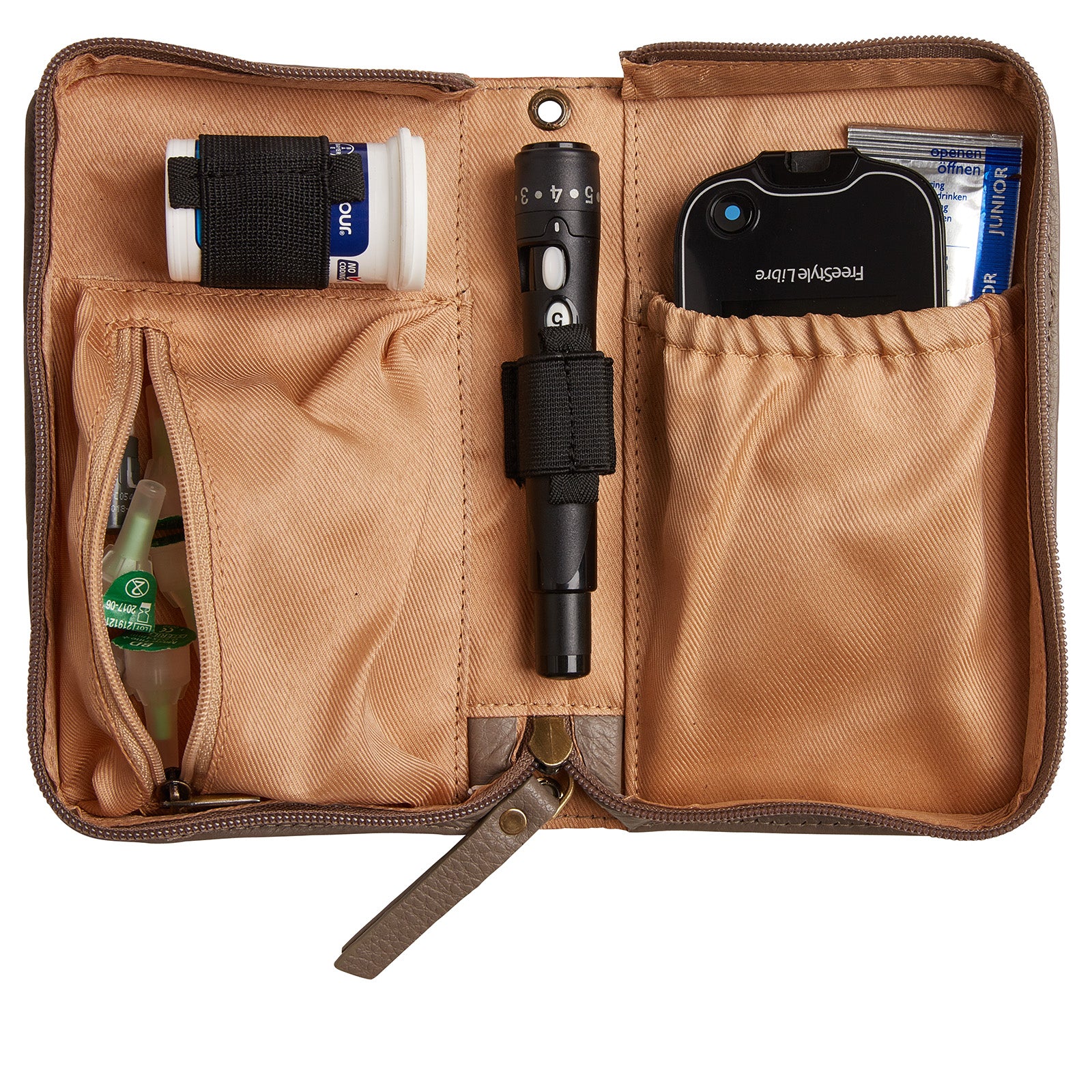 Diabetes schoudertas Indy overzichtelijke tas