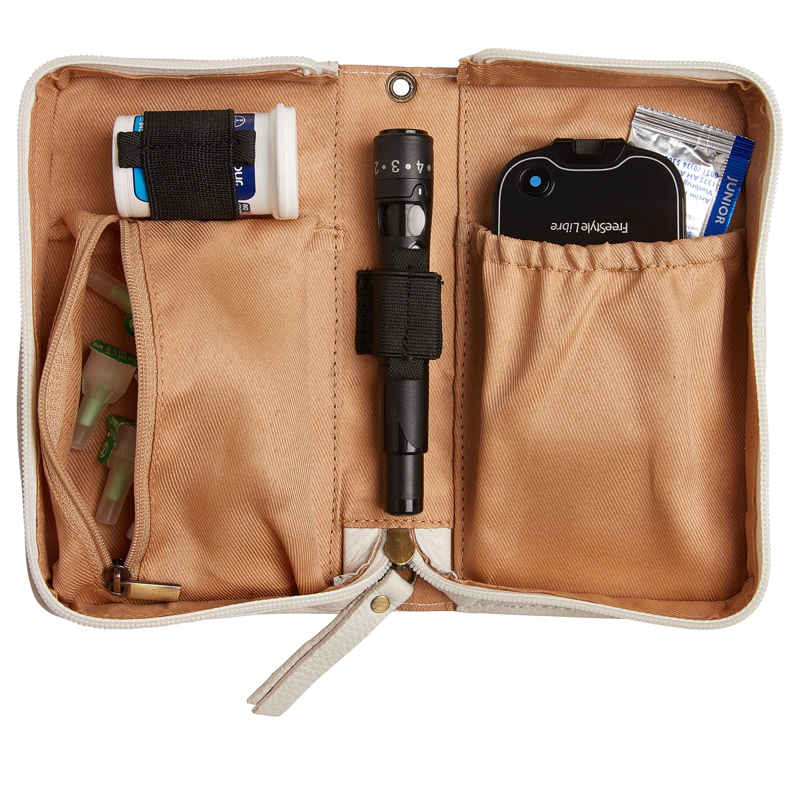 Diabetes schoudertas Indy overzichtelijke tas