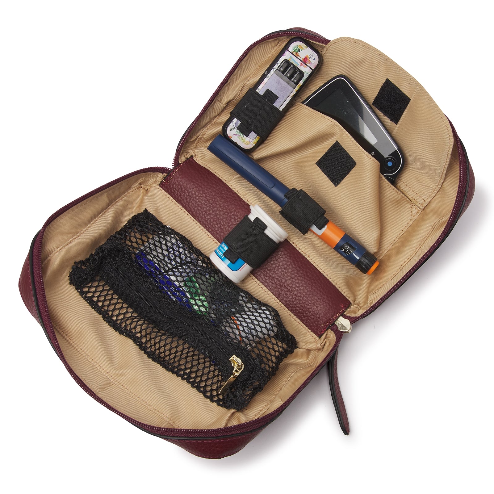 Hand-/Schultertasche für Diabetiker