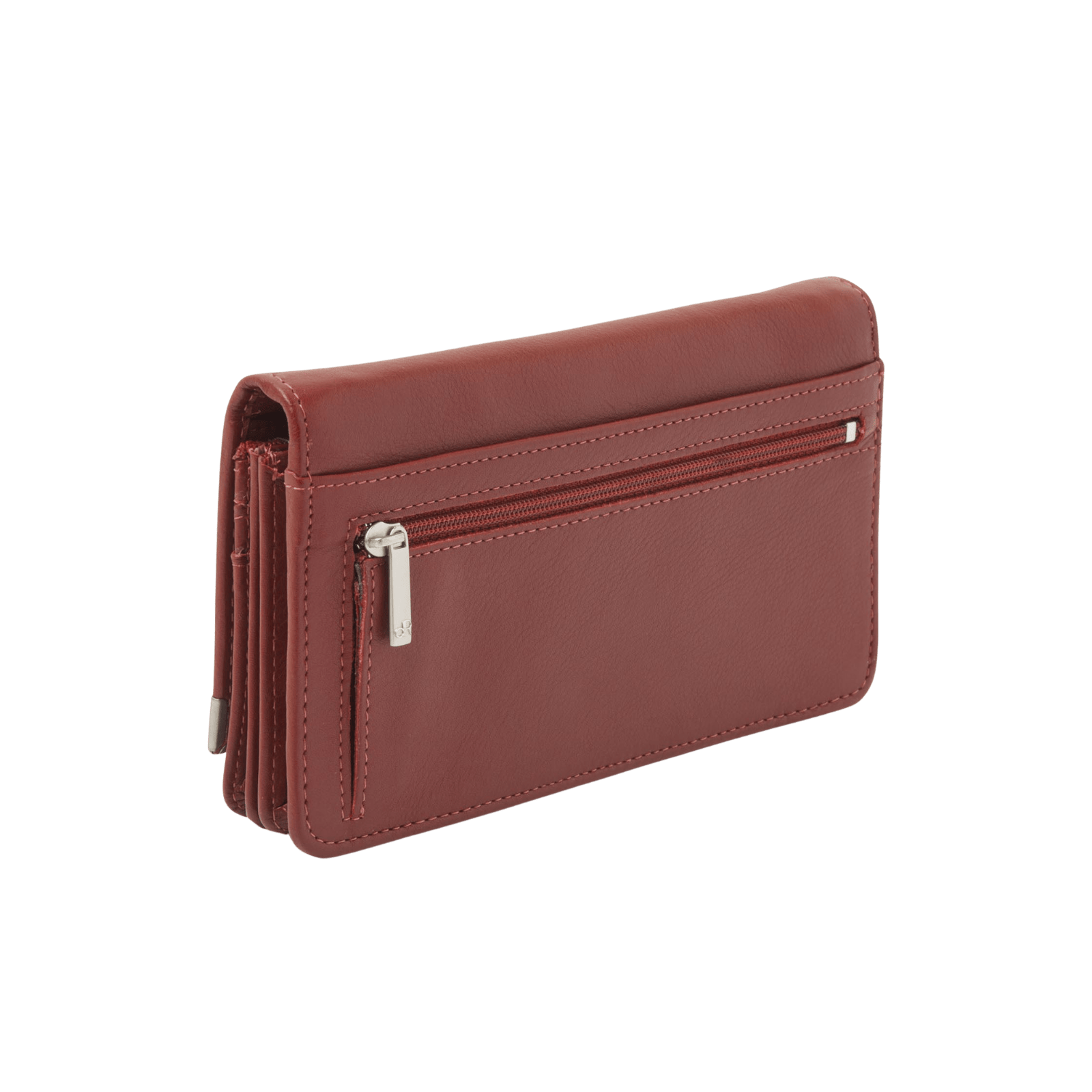 Ruime Damesportemonnee met RFID Bescherming en Overslagfunctie