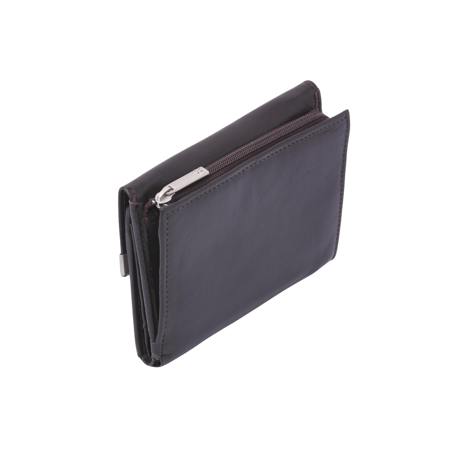 Compacte Damesportemonnee met Rits, Multifunctioneel en Stijlvol