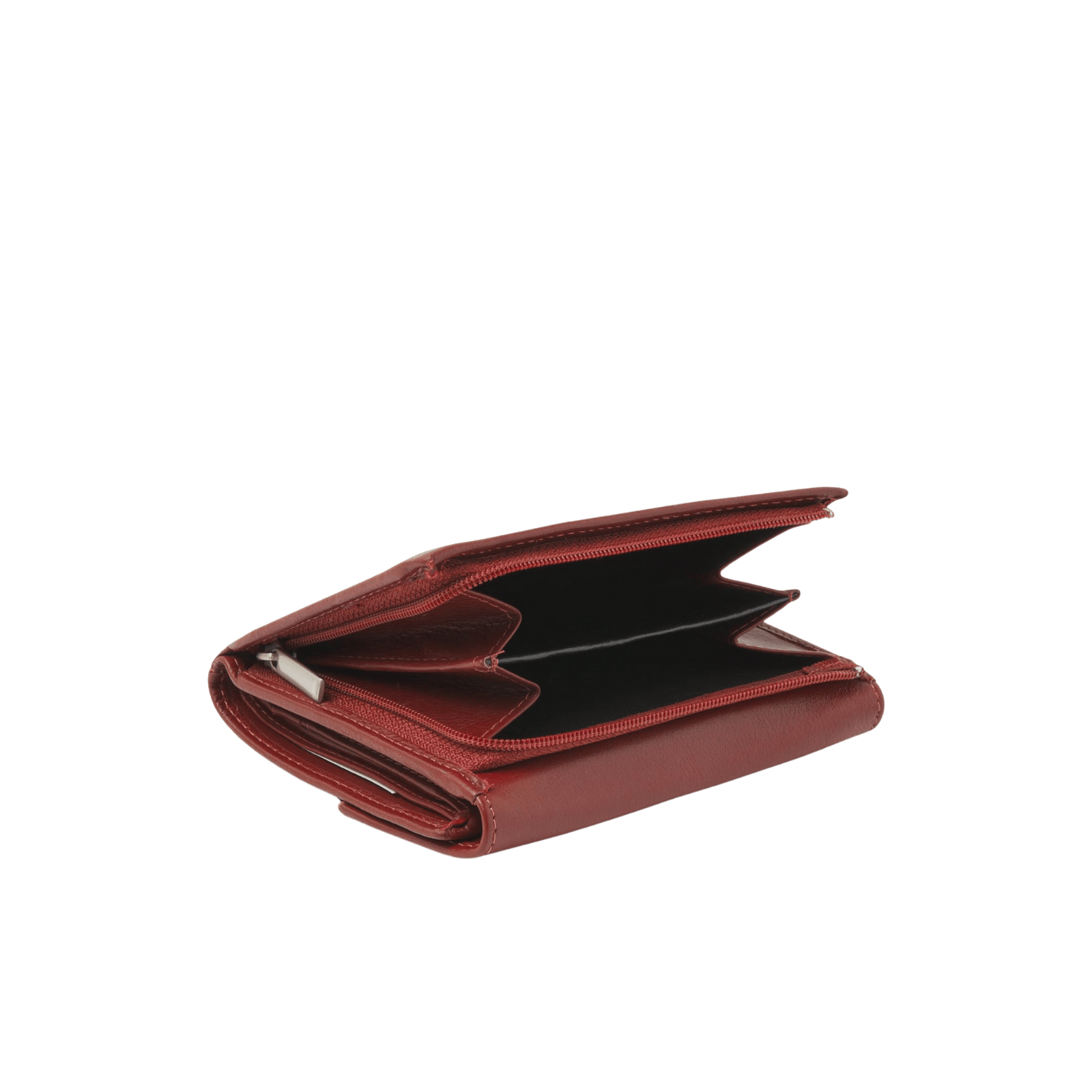 Compacte Damesportemonnee met Rits, Multifunctioneel en Stijlvol