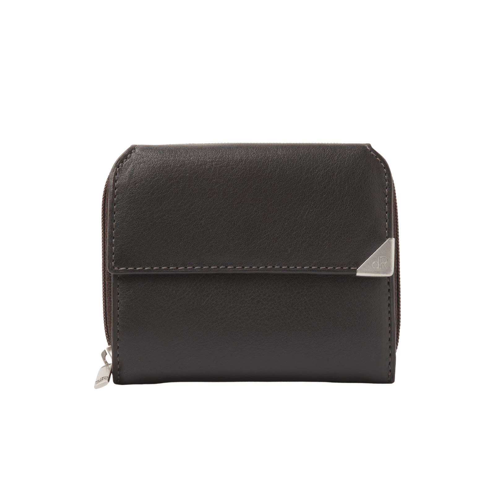 Damesportemonnee met rits, 8 pasjesvakken en RFID bescherming