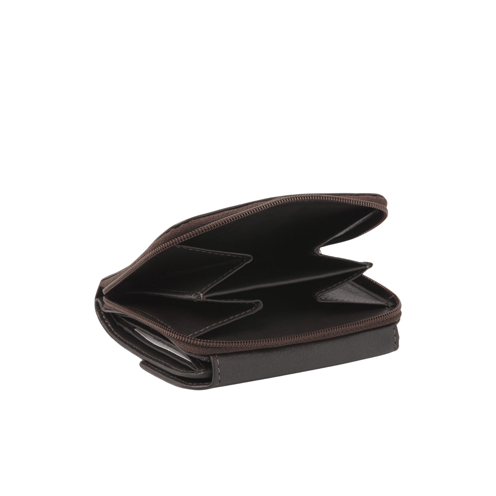 Damesportemonnee met rits, 8 pasjesvakken en RFID bescherming