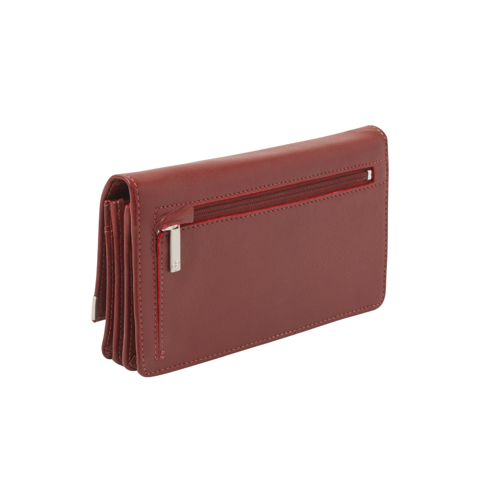 Damesportemonnee met rits, 12 pasjesvakken en RFID bescherming