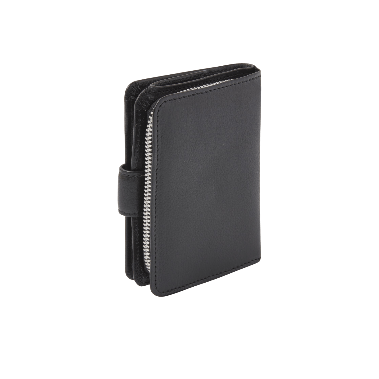 Herenportemonnee met ritssluiting, RFID, perfect cadeau voor mannen