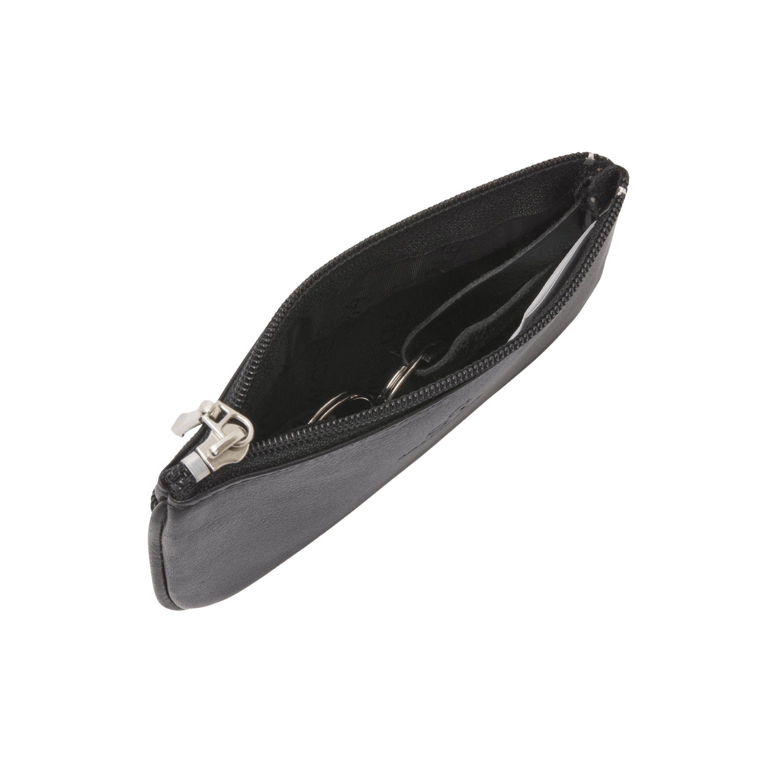 Sleutel-etui voor sleutels, organizer en portemonnee met rits