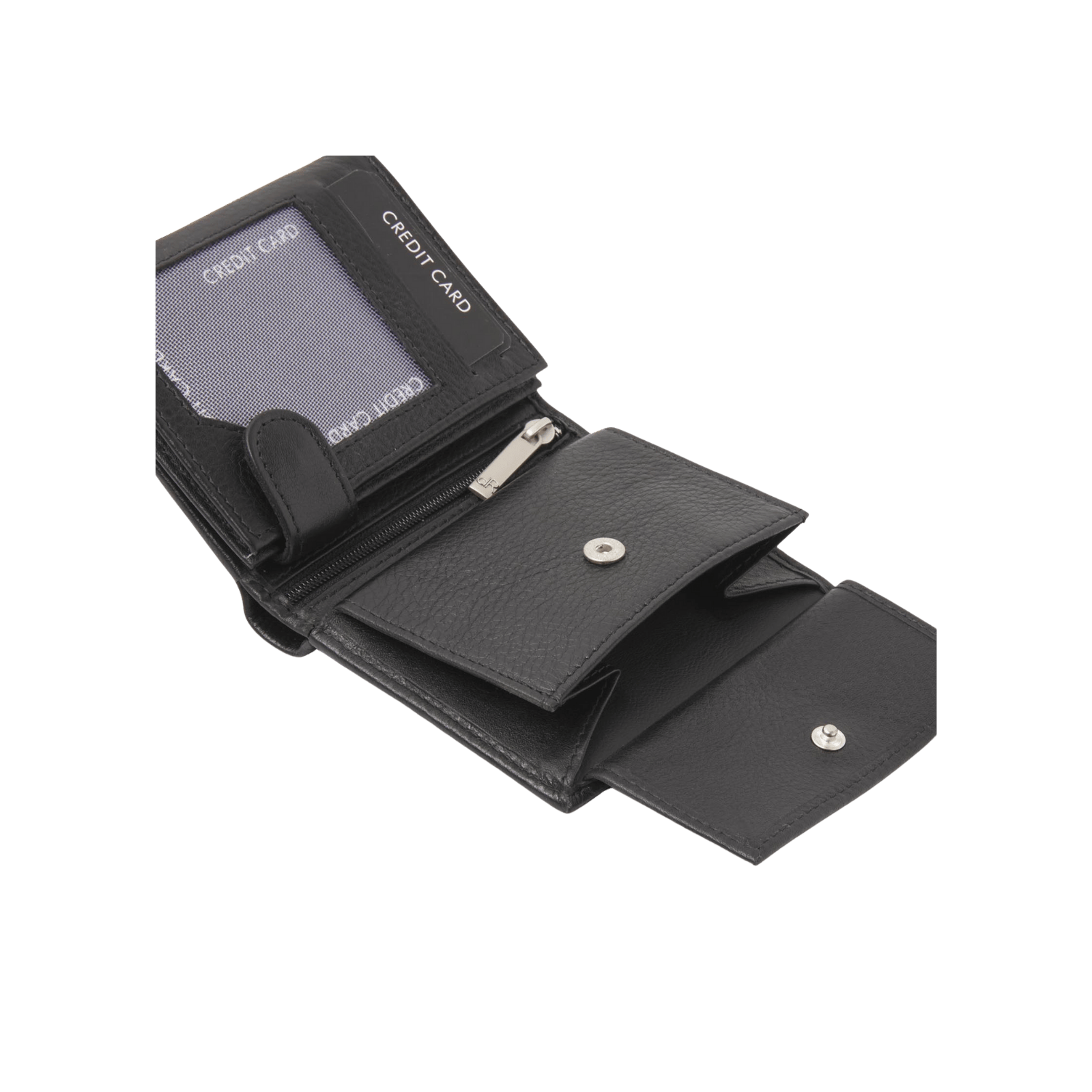 Portemonnee heren billfold, compact met RFID-bescherming en stijl