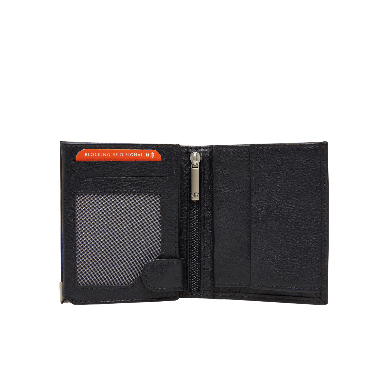 Portemonnee heren billfold, compact met RFID-bescherming en stijl