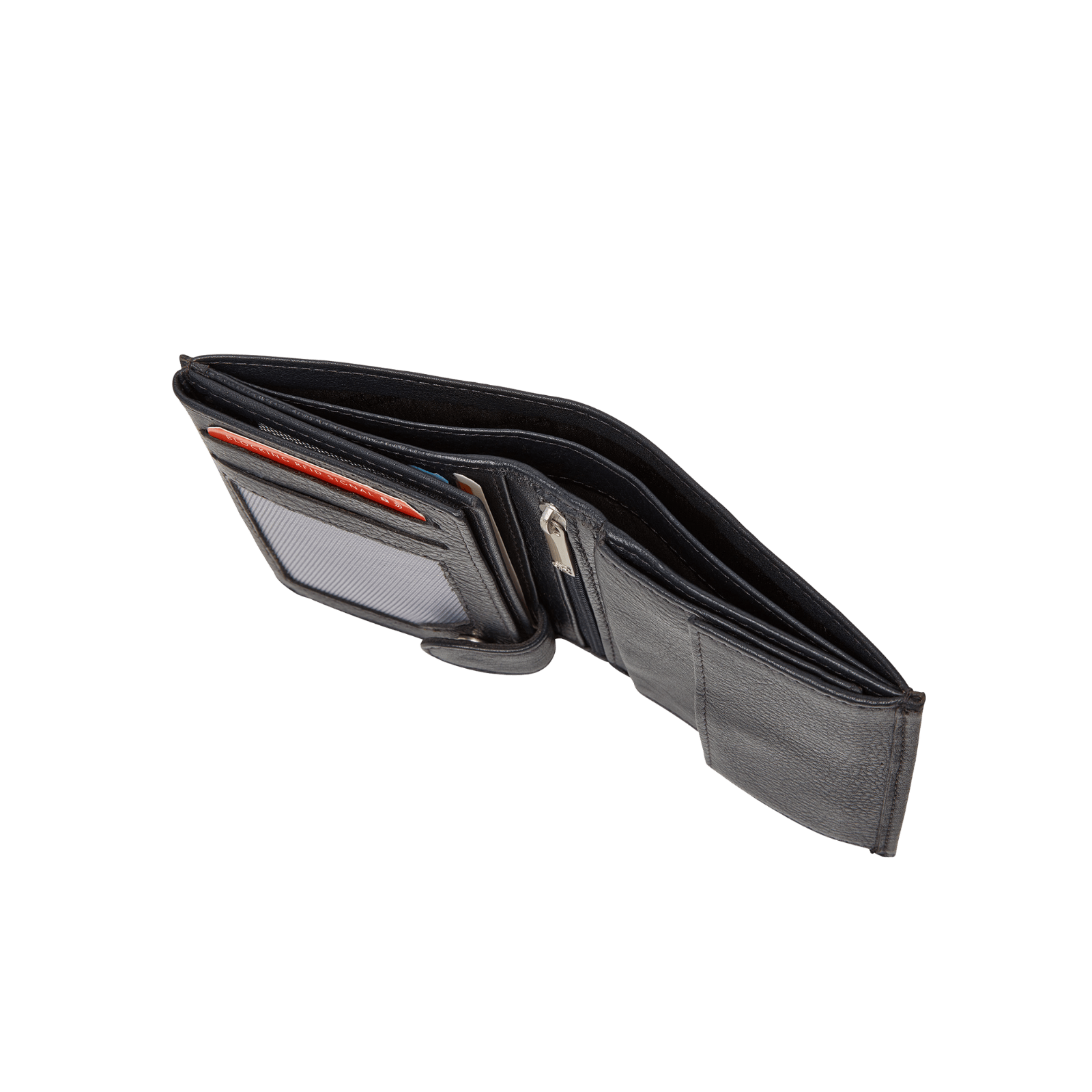 Portemonnee heren billfold, compact met RFID-bescherming en stijl