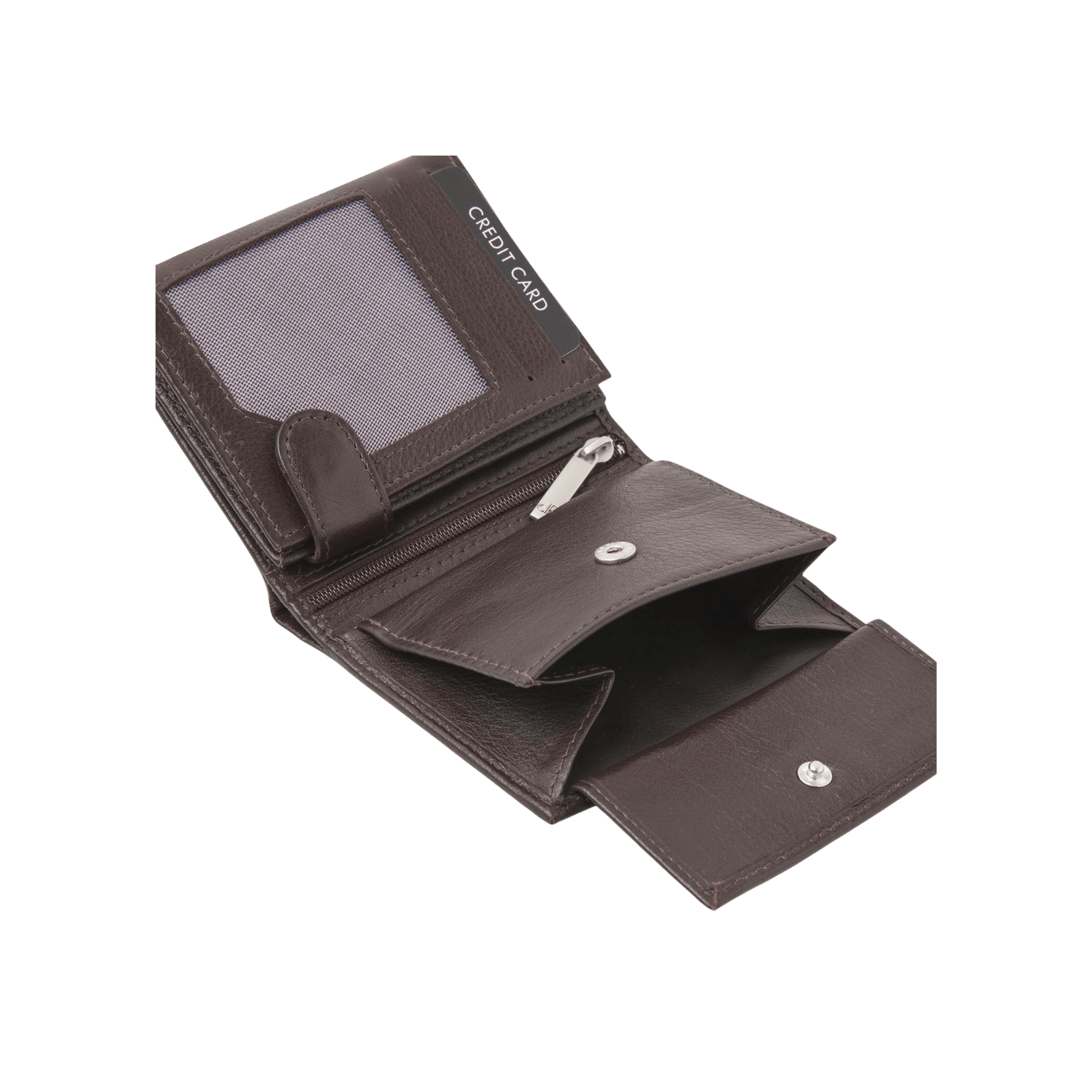 Portemonnee heren billfold, compact met RFID-bescherming en stijl