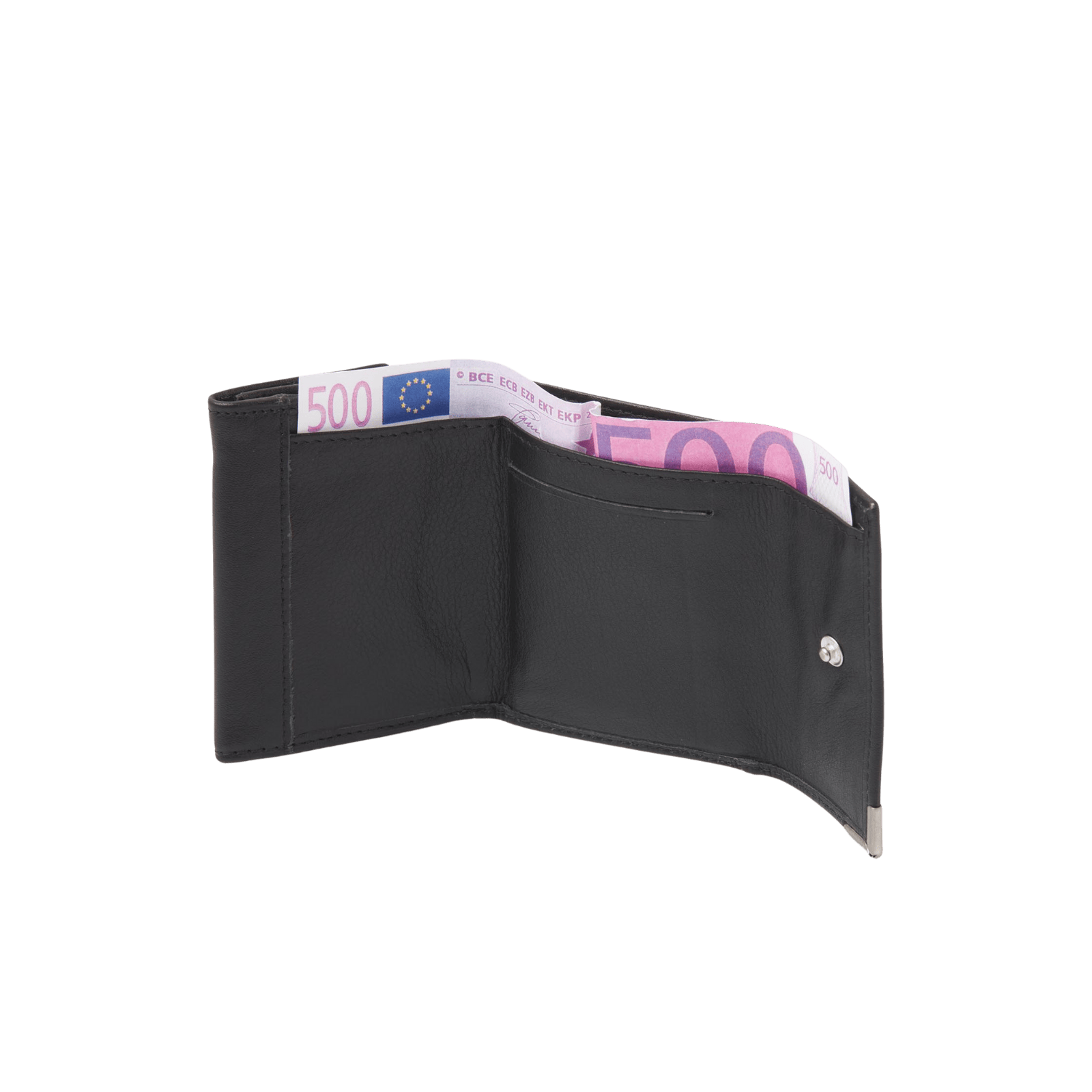 Compacte portemonnee voor heren en dames, met RFID-bescherming