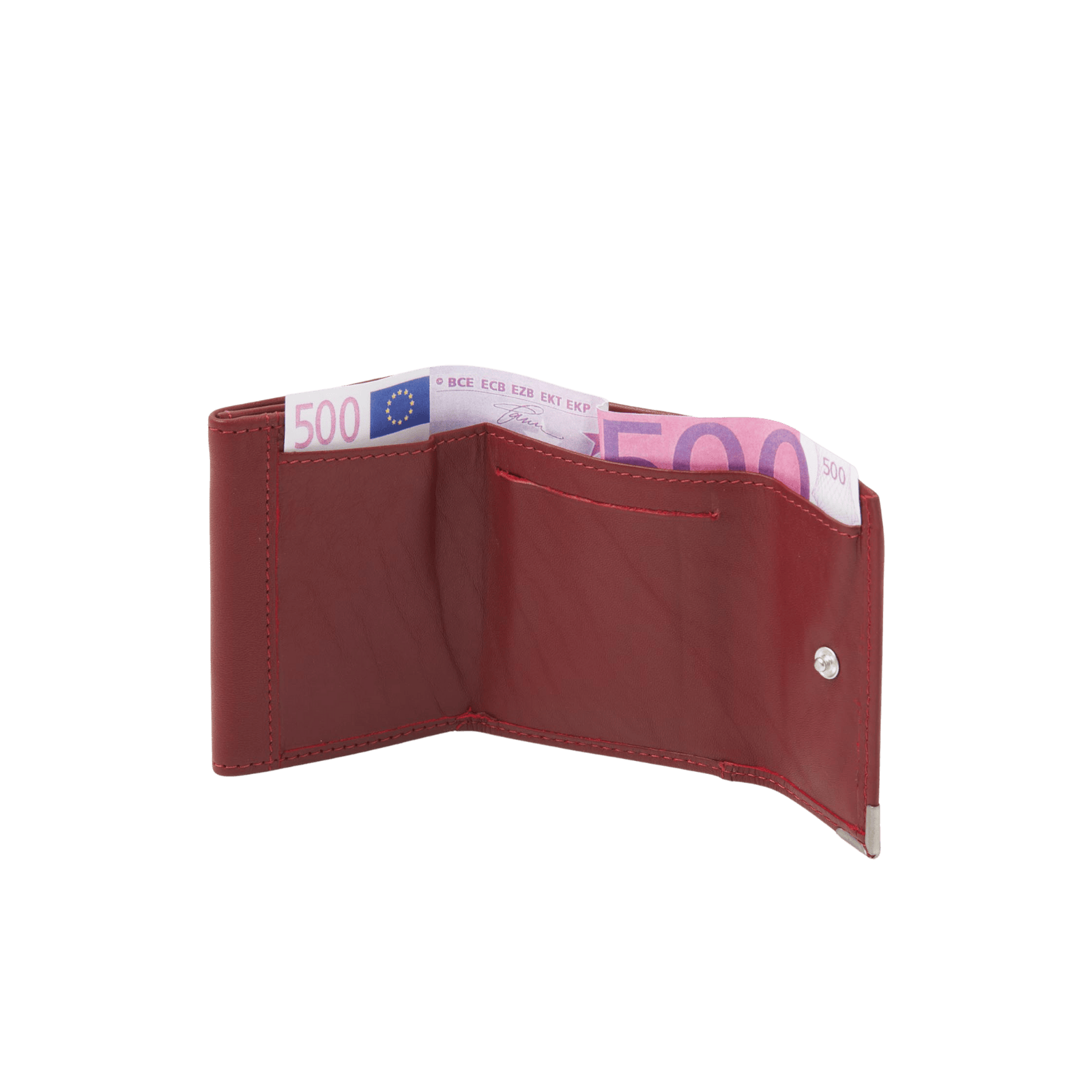Compacte portemonnee voor heren en dames, met RFID-bescherming