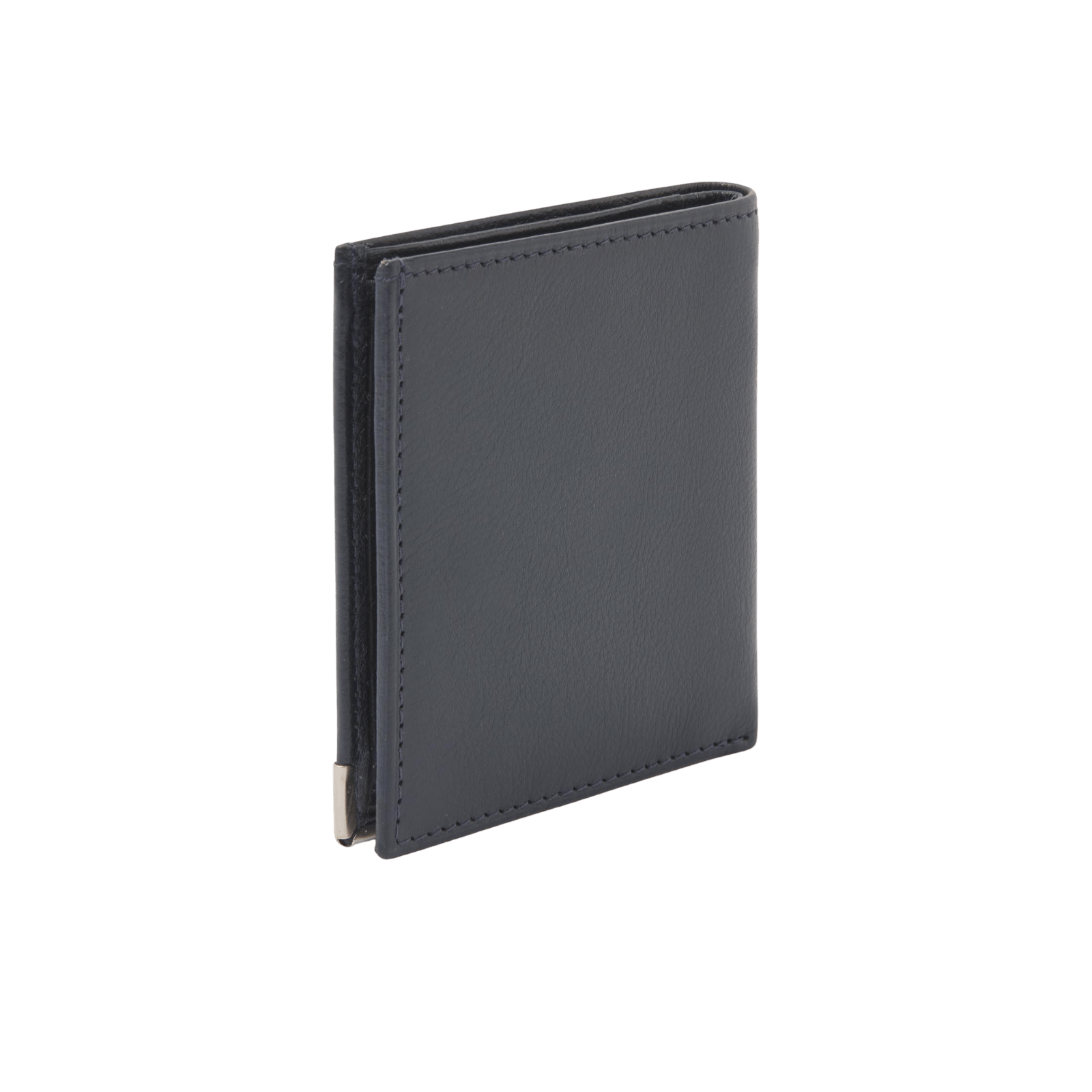 Billfold portemonnee heren, klein met drukknop en RFID bescherming