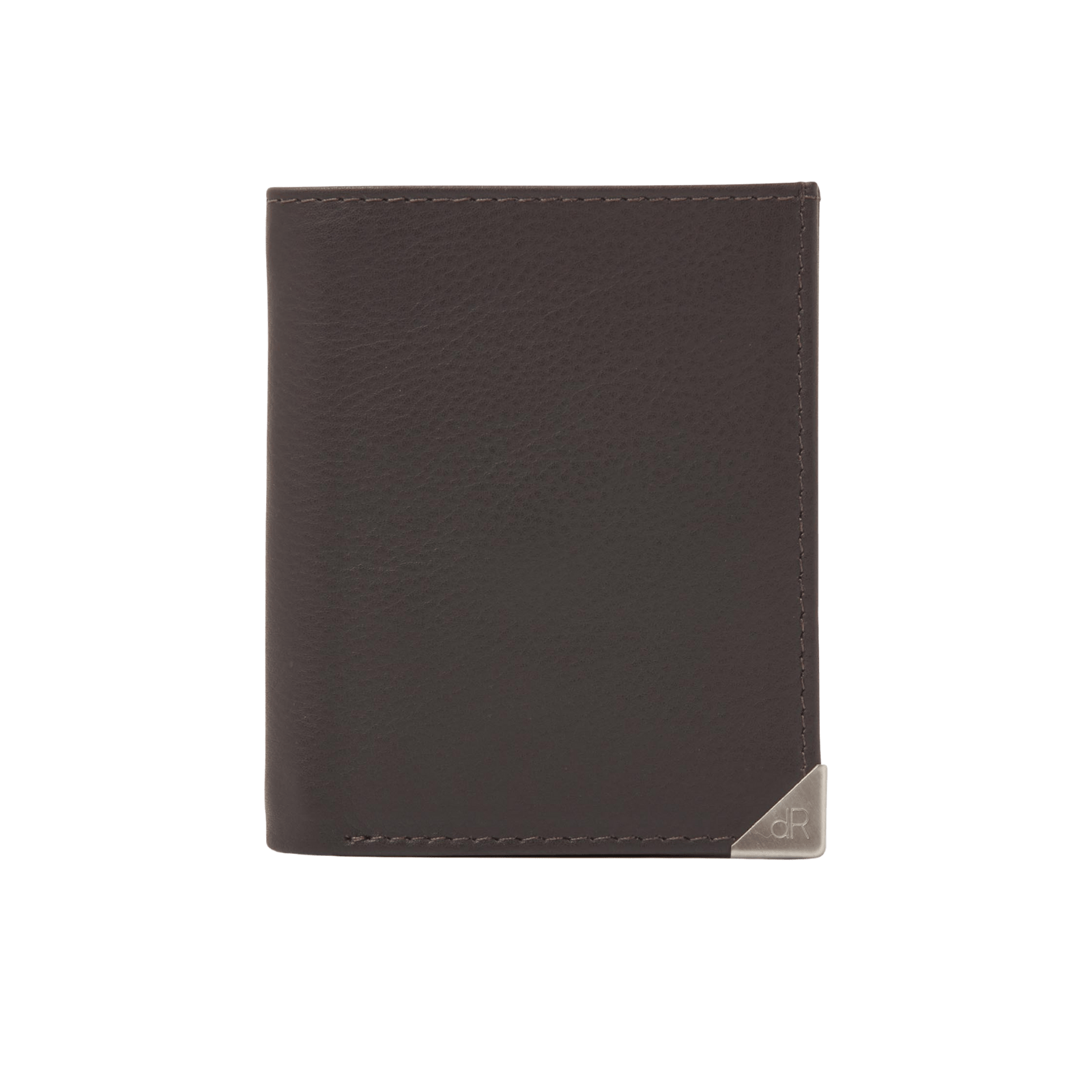 Billfold portemonnee heren, klein met drukknop en RFID bescherming