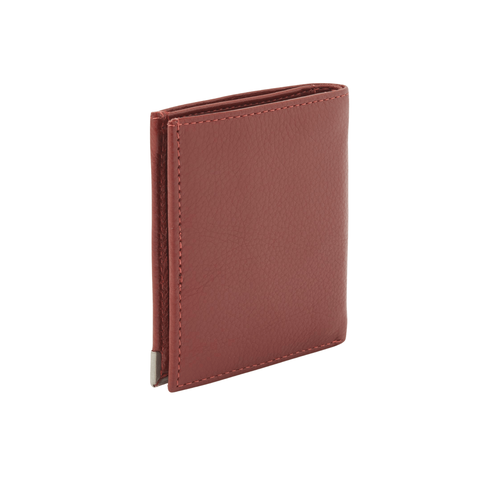 Billfold portemonnee heren, klein met drukknop en RFID bescherming