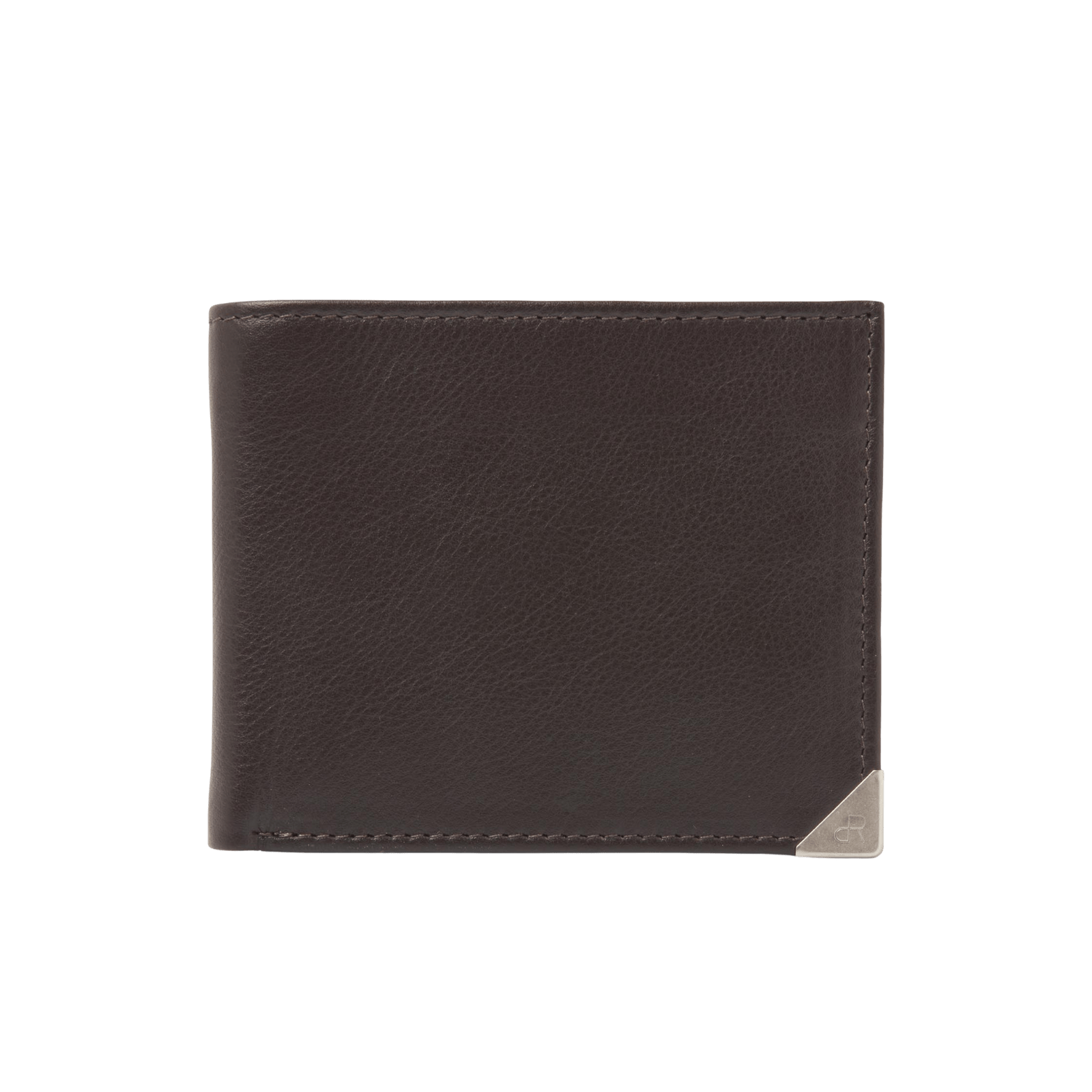 Compacte leren portemonnee voor mannen, met RFID-bescherming