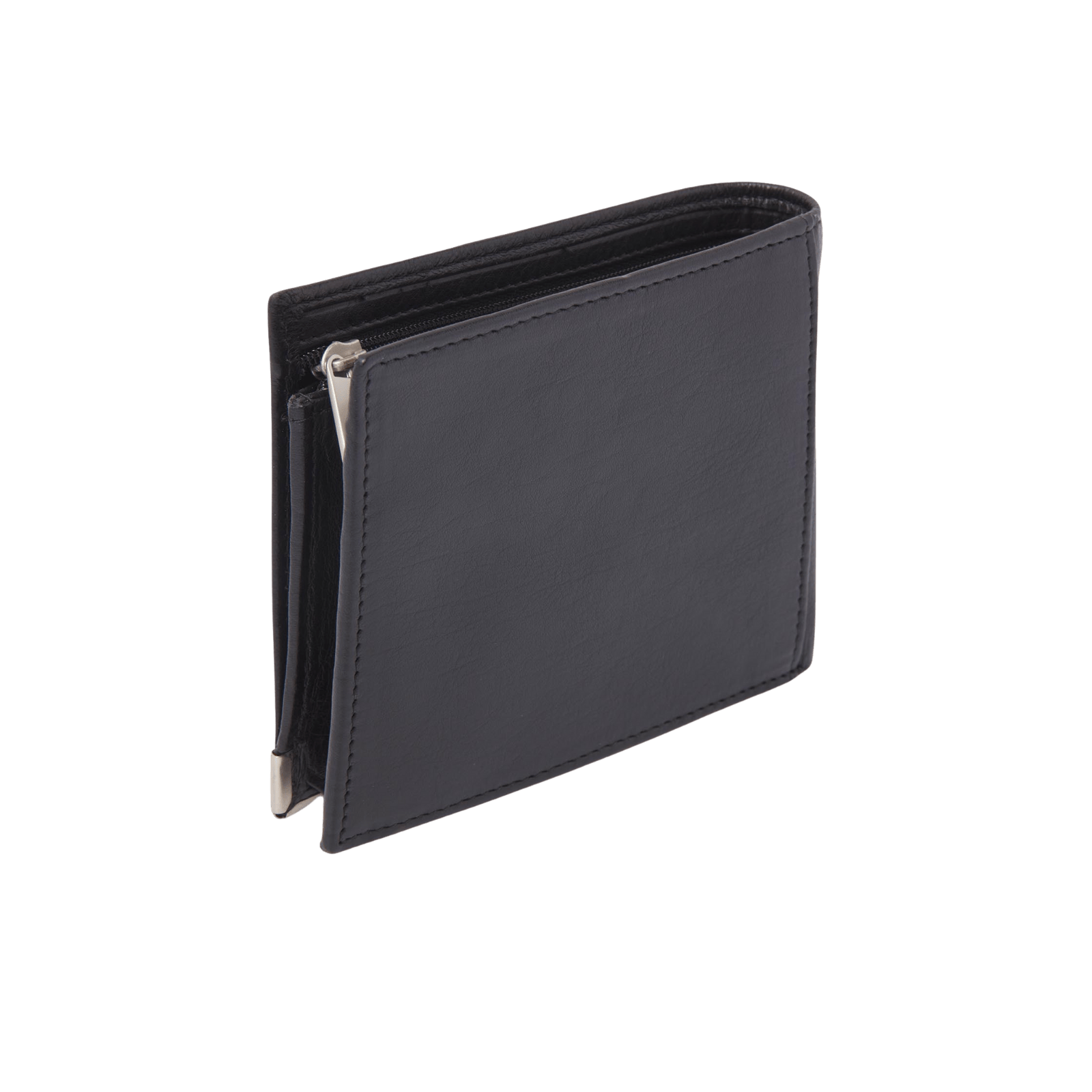 Heren portemonnee met ritssluiting, RFID-bescherming en stijl