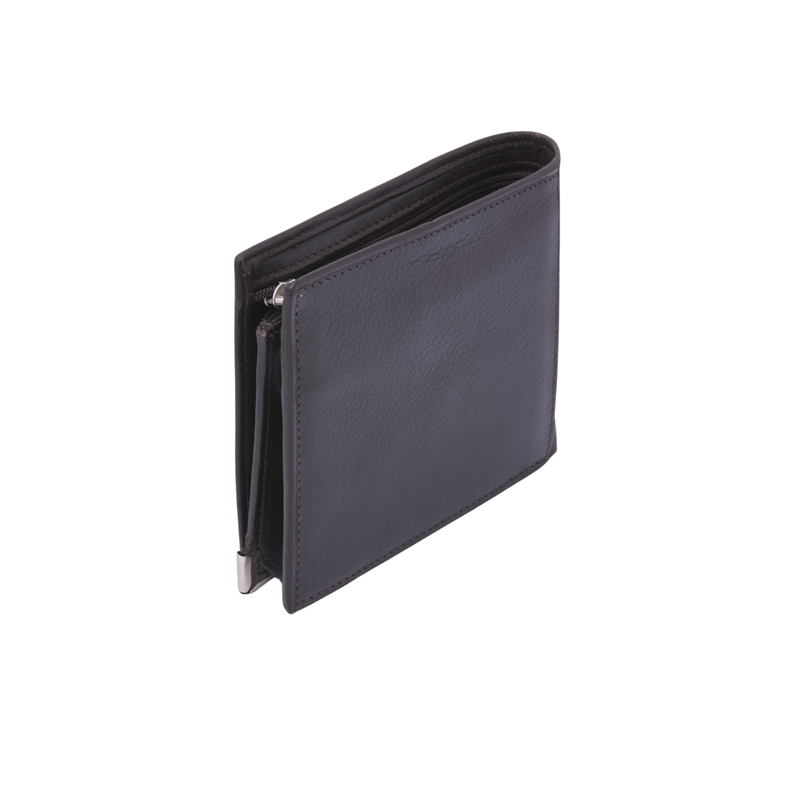 Heren portemonnee met ritssluiting, RFID-bescherming en stijl