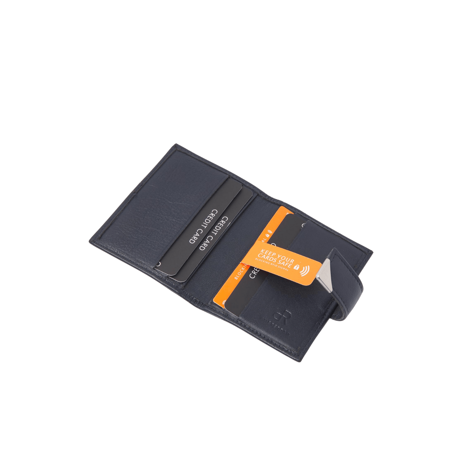 Creditcard-etui voor mannen, vrouwen, met RFID en druksluiting