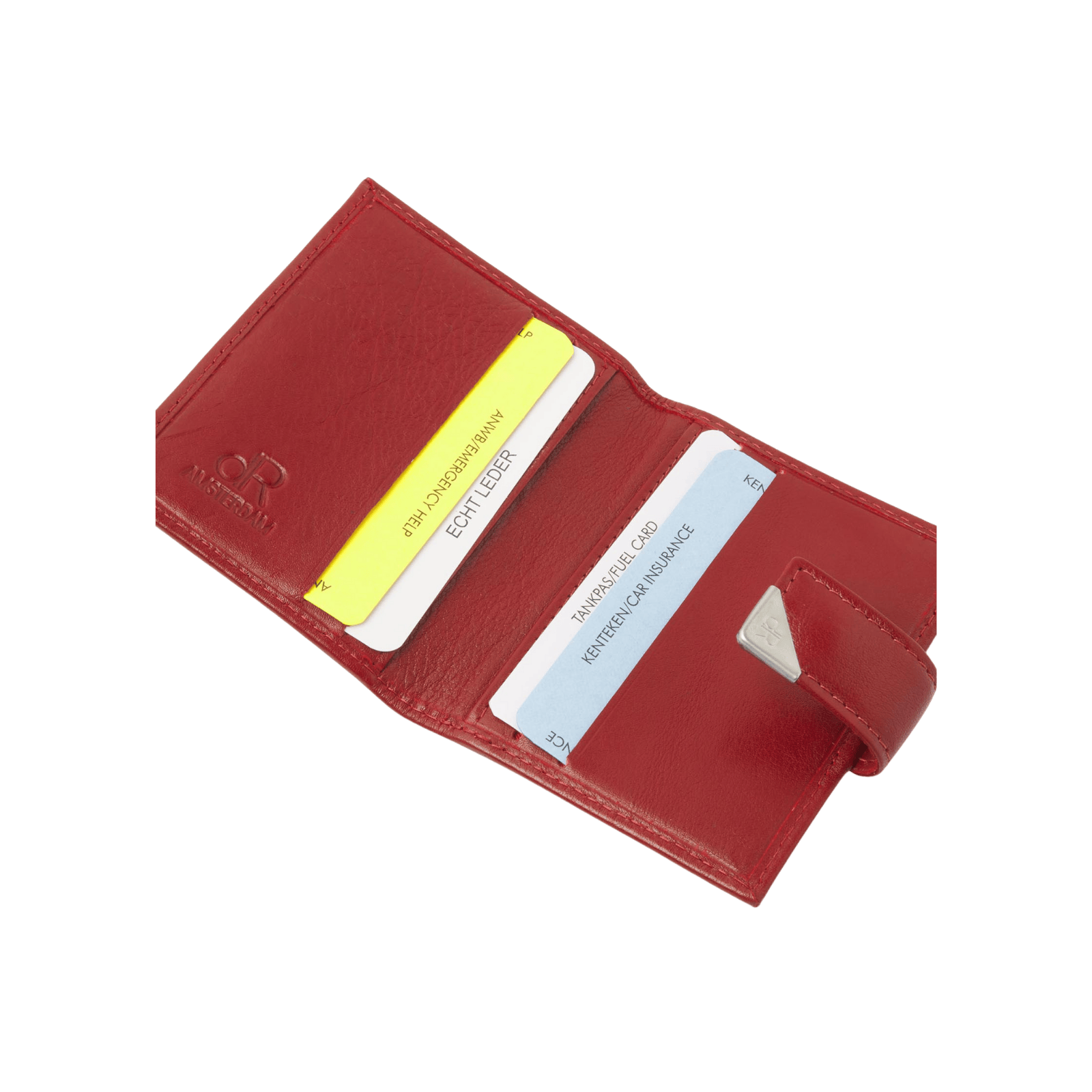 Creditcard-etui voor mannen, vrouwen, met RFID en druksluiting