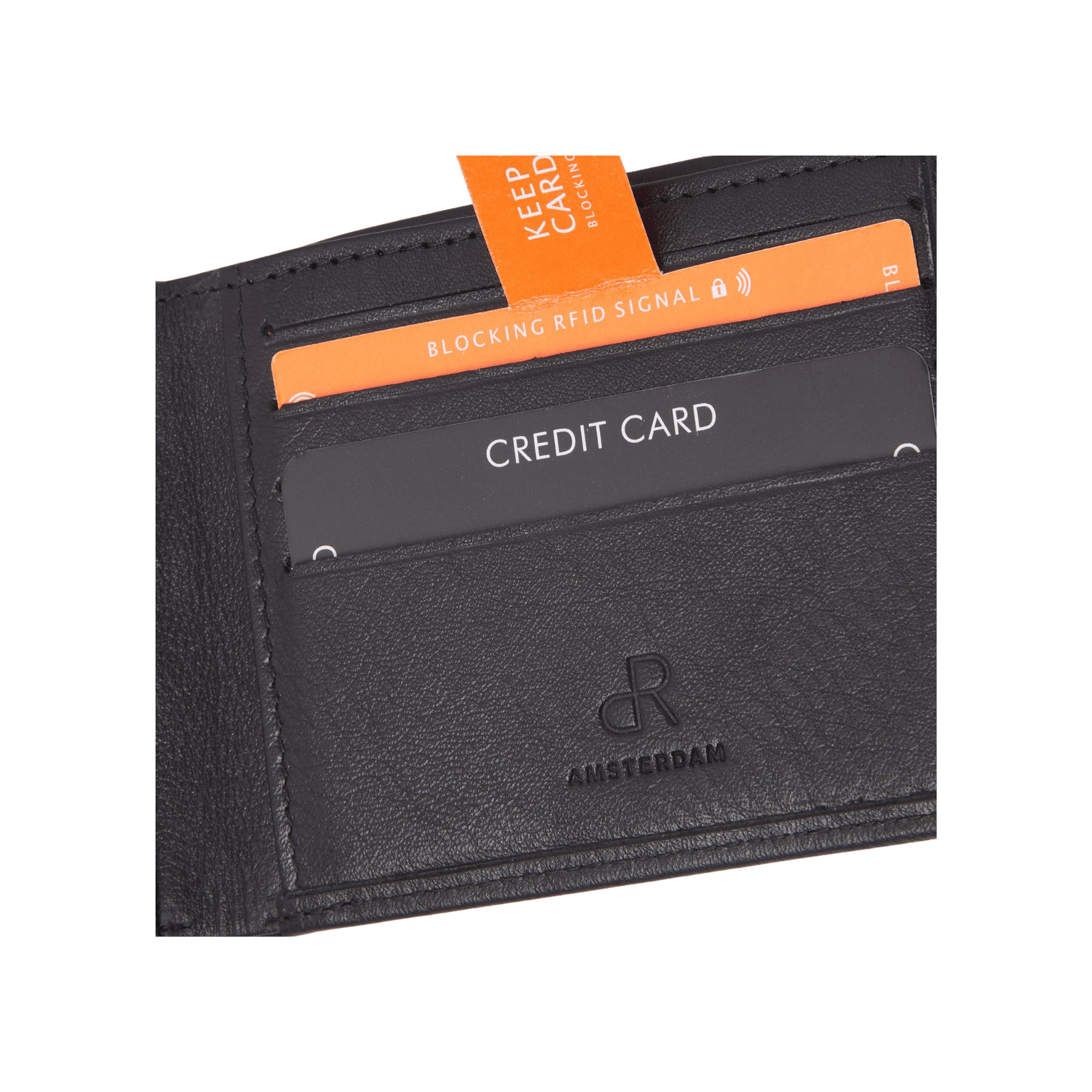 Creditcard-etui voor mannen, pasjeshouder met RFID-bescherming