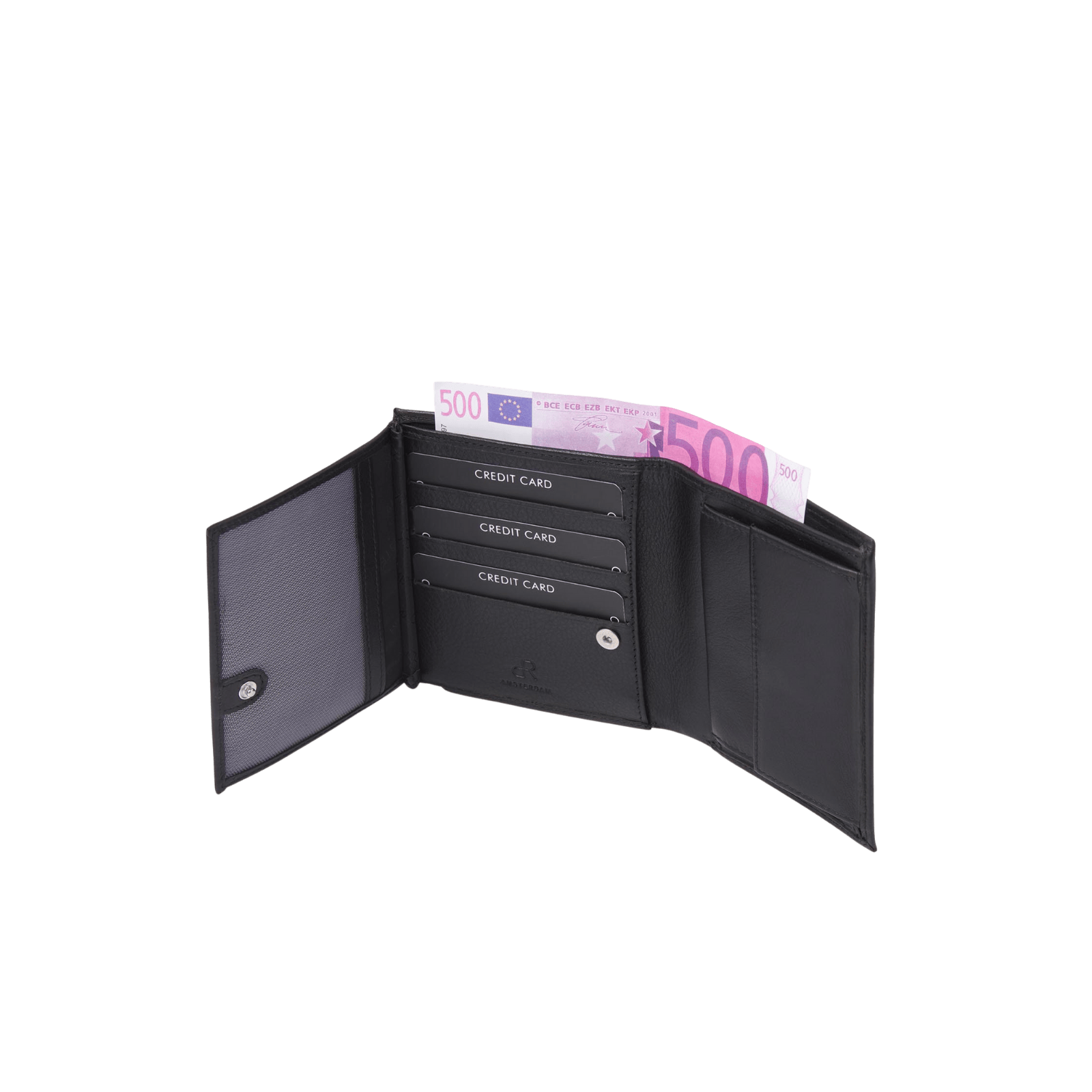 Portefeuille voor heren, met kaarthouders en RFID-bescherming