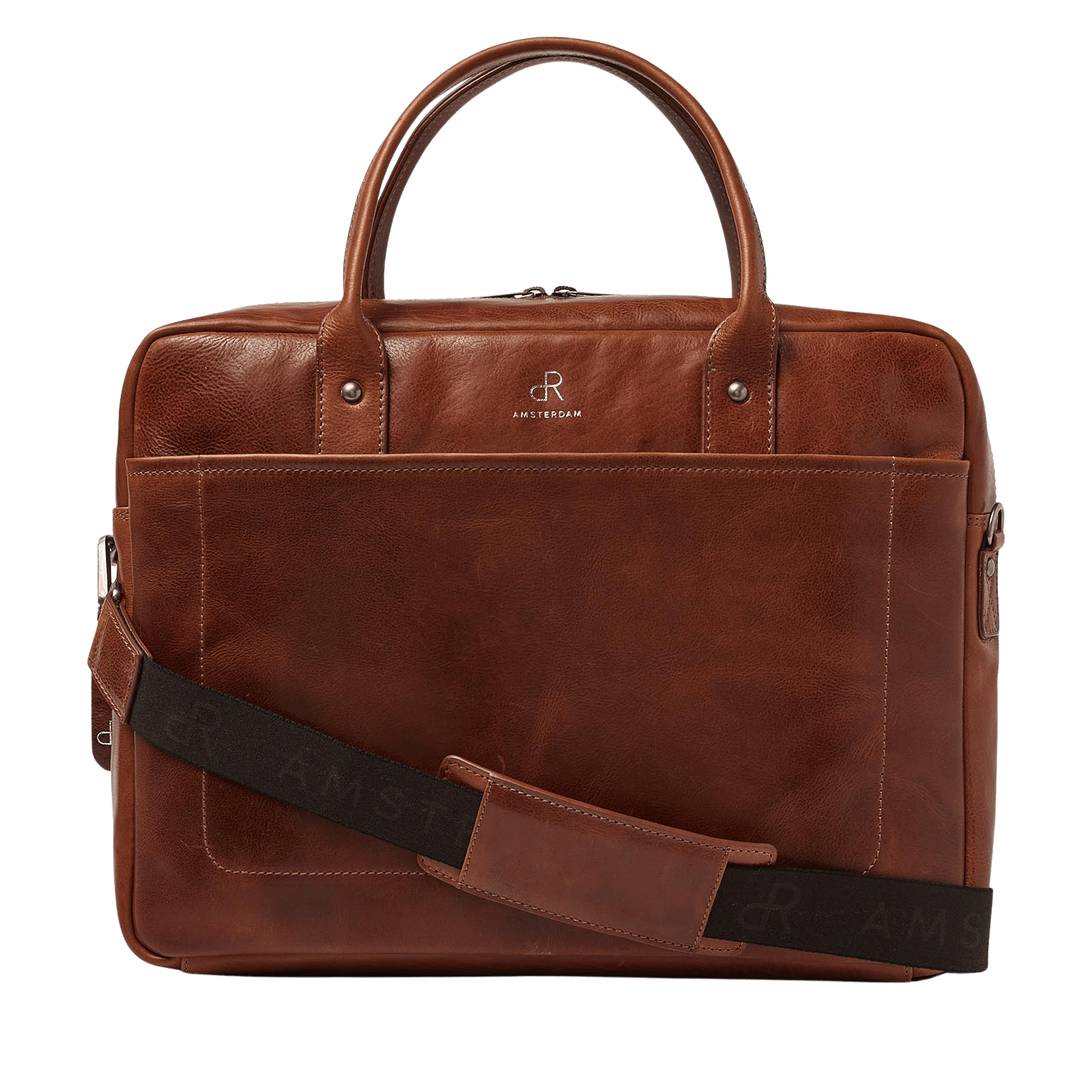 Werktas voor heren en dames, laptoptas 15.6 inch, met schouderband