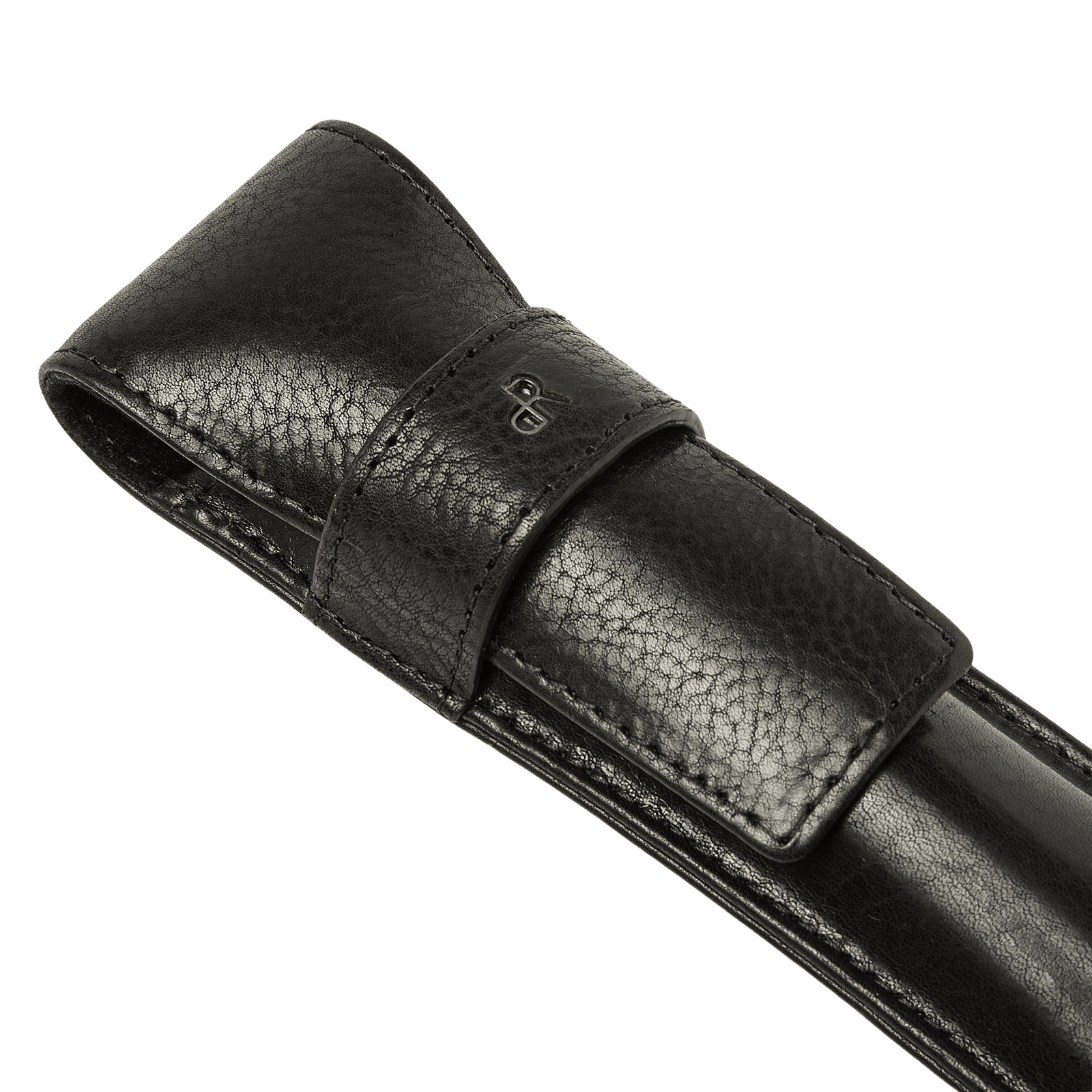 Leren pen etui voor pennen, compact en stijlvol accessoire