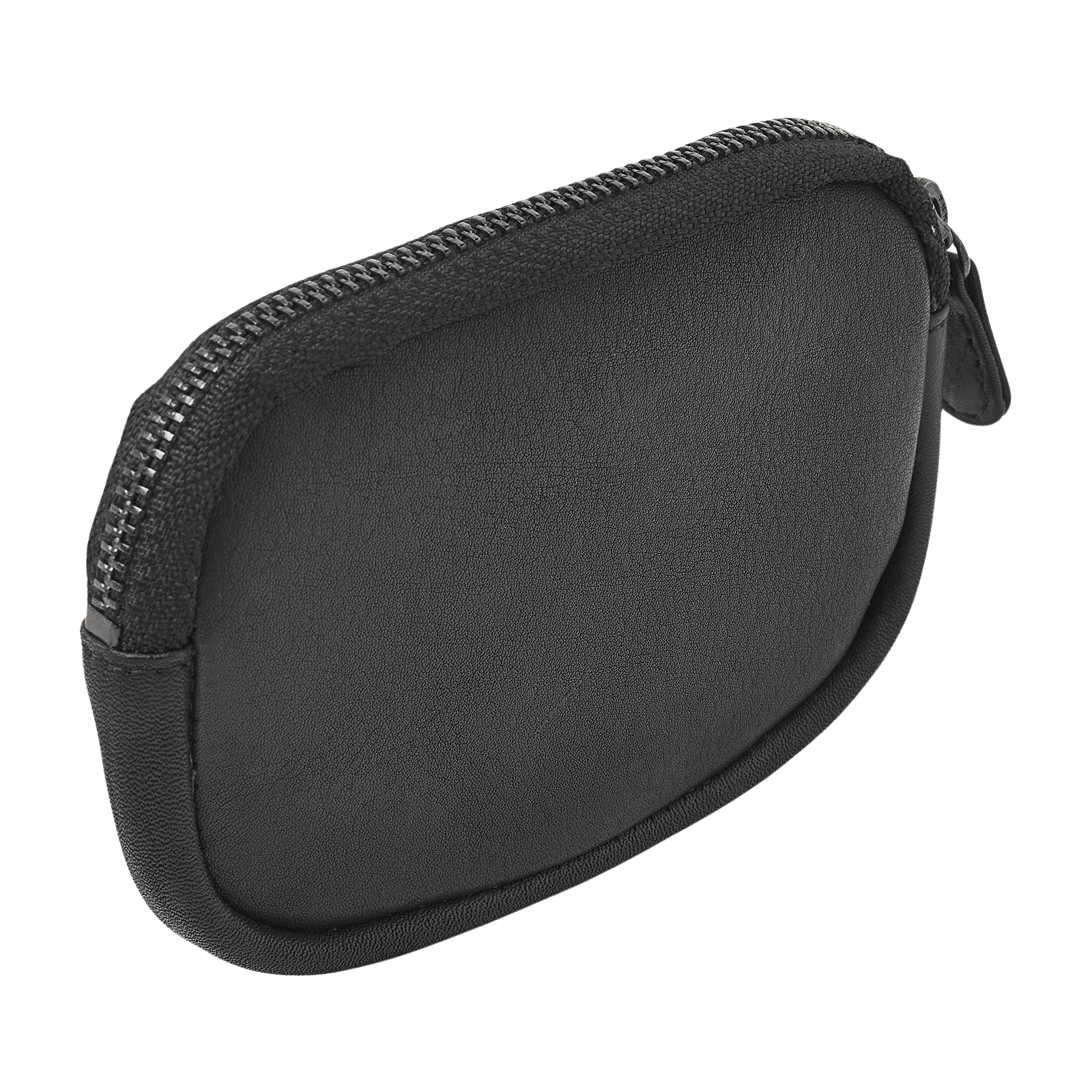 Sleutel-etui met rits, sleutelringen en RFID bescherming, compact