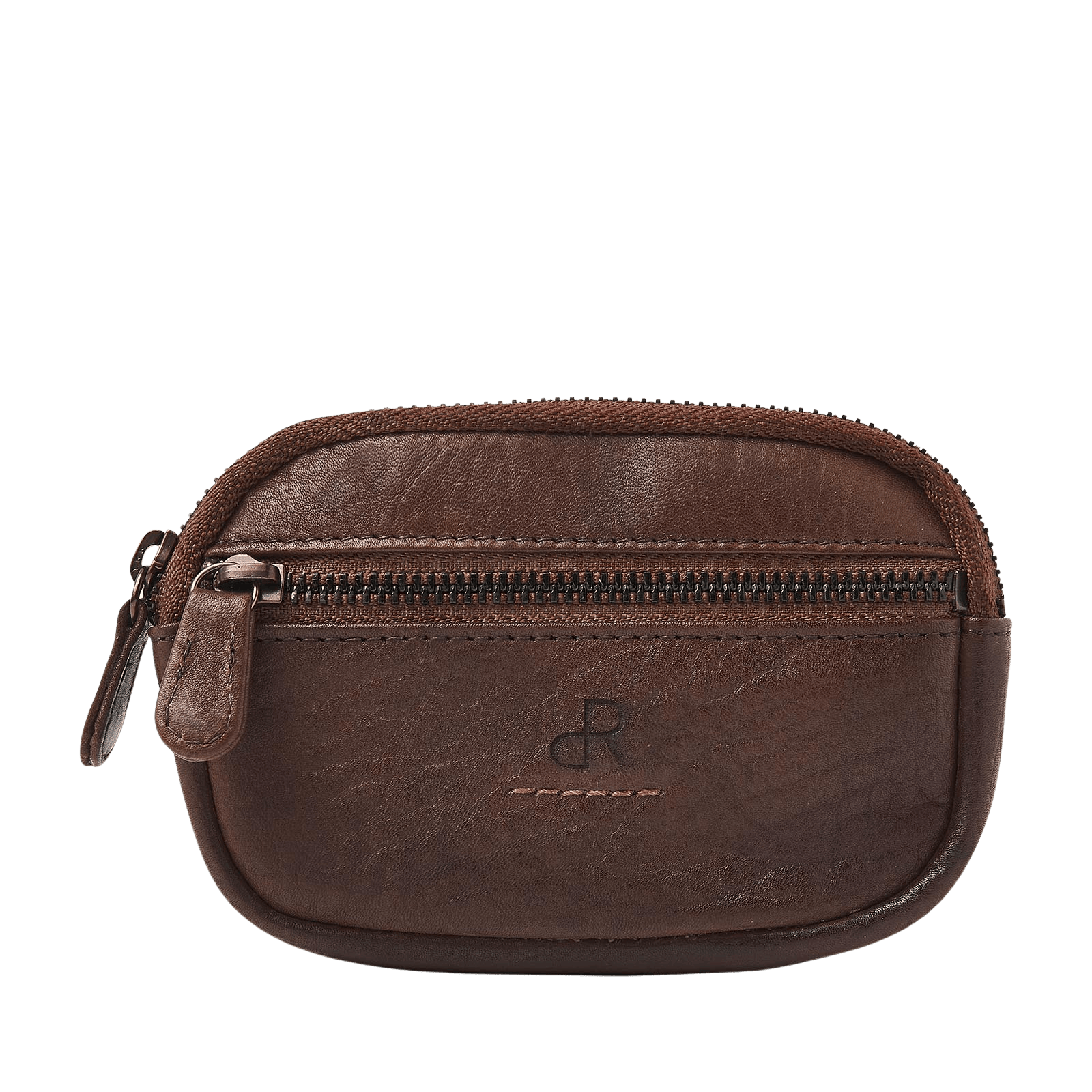 Sleutel-etui met rits, sleutelringen en RFID bescherming, compact