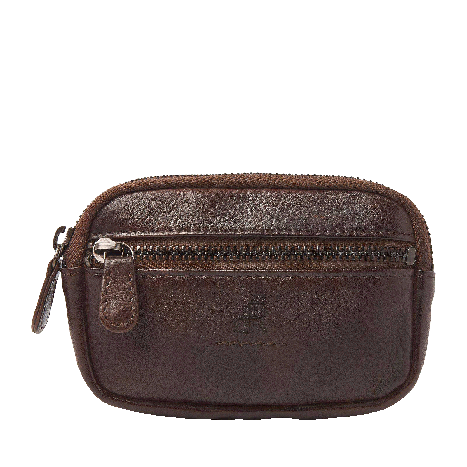 Sleutel-etui met rits, sleutelringen en RFID bescherming, compact