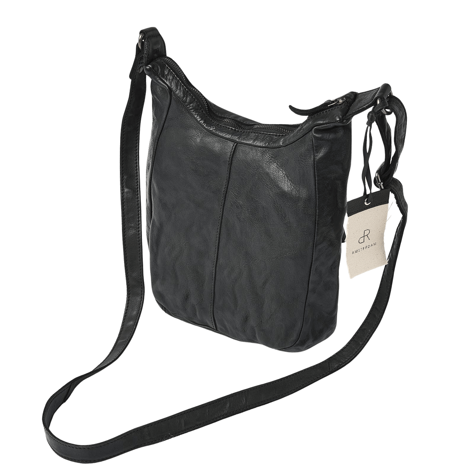 Leren schoudertas voor dames, crossbody tas en handtas met klasse