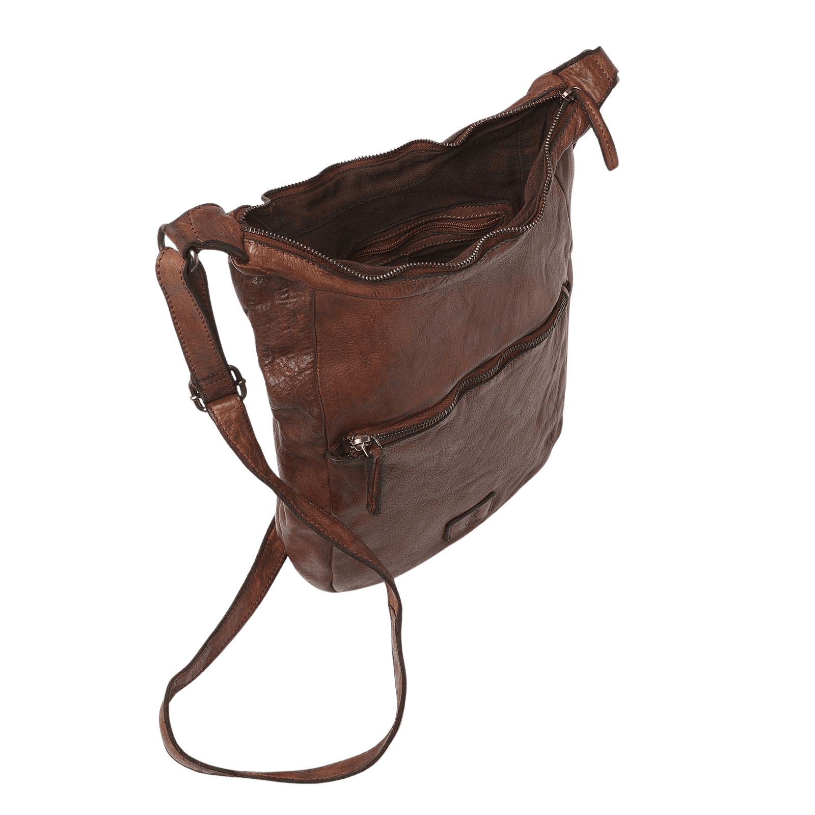 Leren schoudertas voor dames, crossbody tas en handtas met klasse