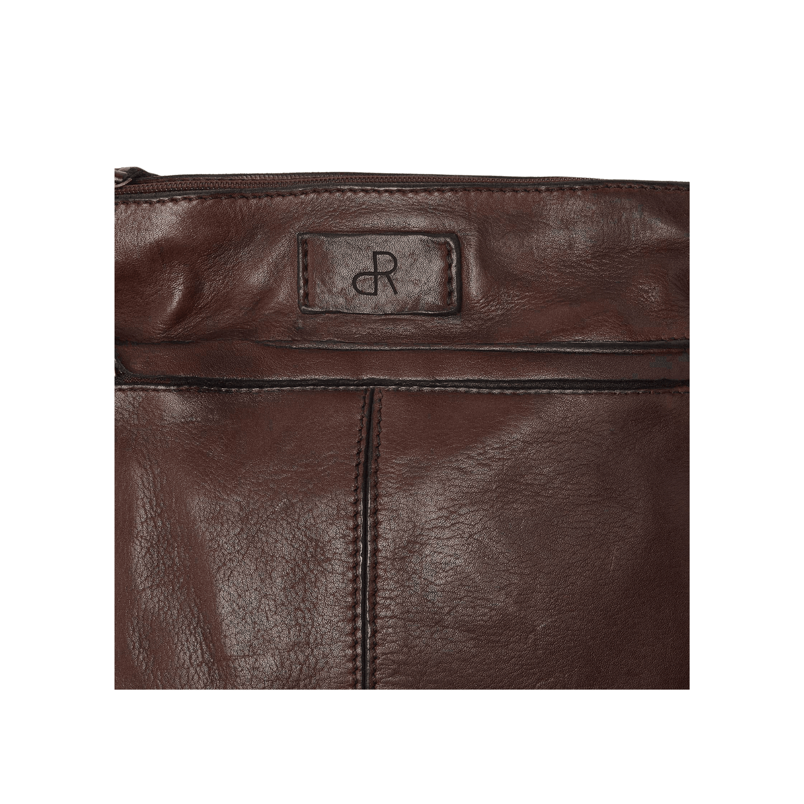 Leren schoudertas voor dames, crossbody, compact en stijlvol