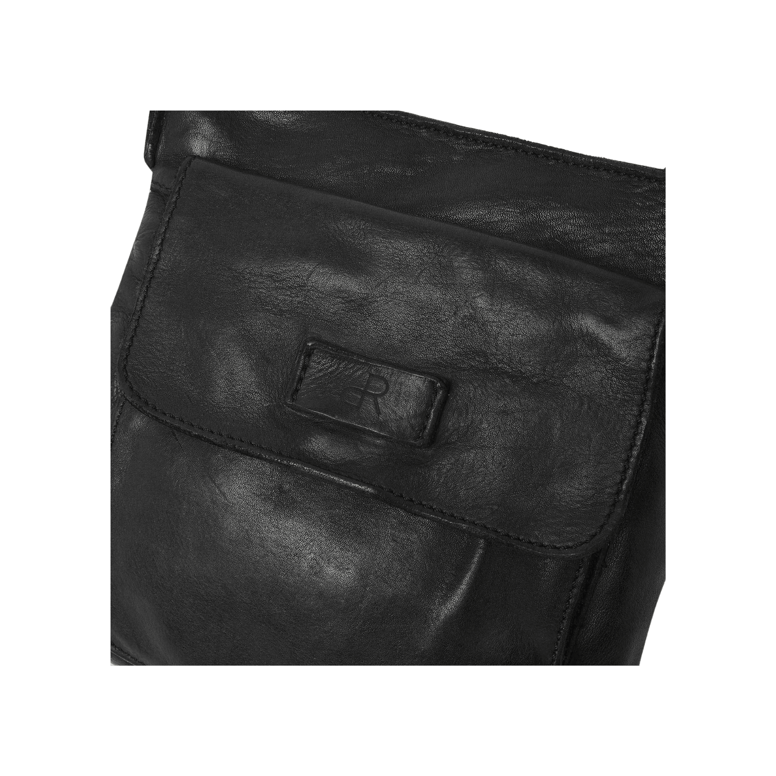 Leren Schoudertas voor dames, Crossbody tas en handtas, compact