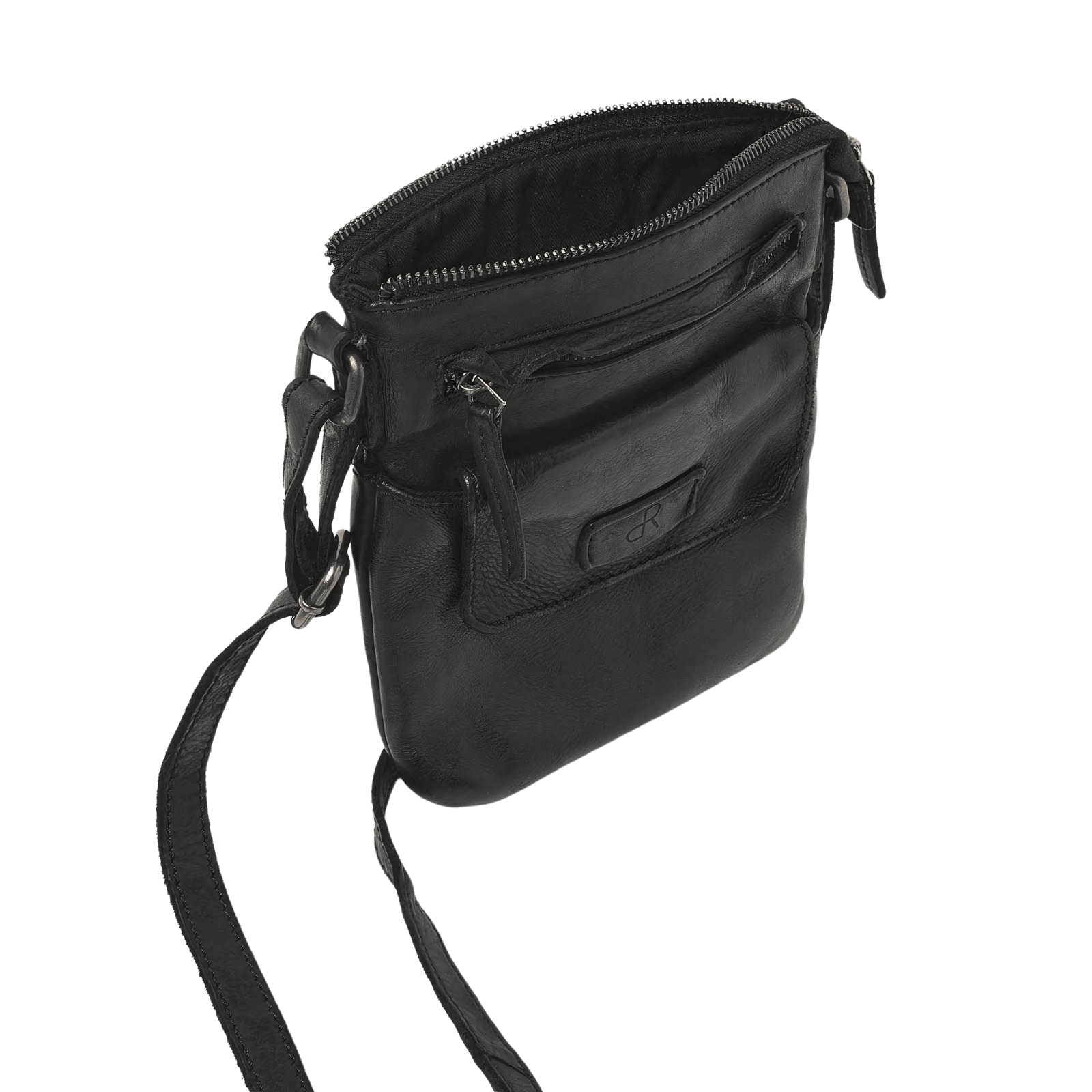 Damentasche, praktische Crossbody-Tasche mit Reißverschluss und mehreren Fächern für optim
