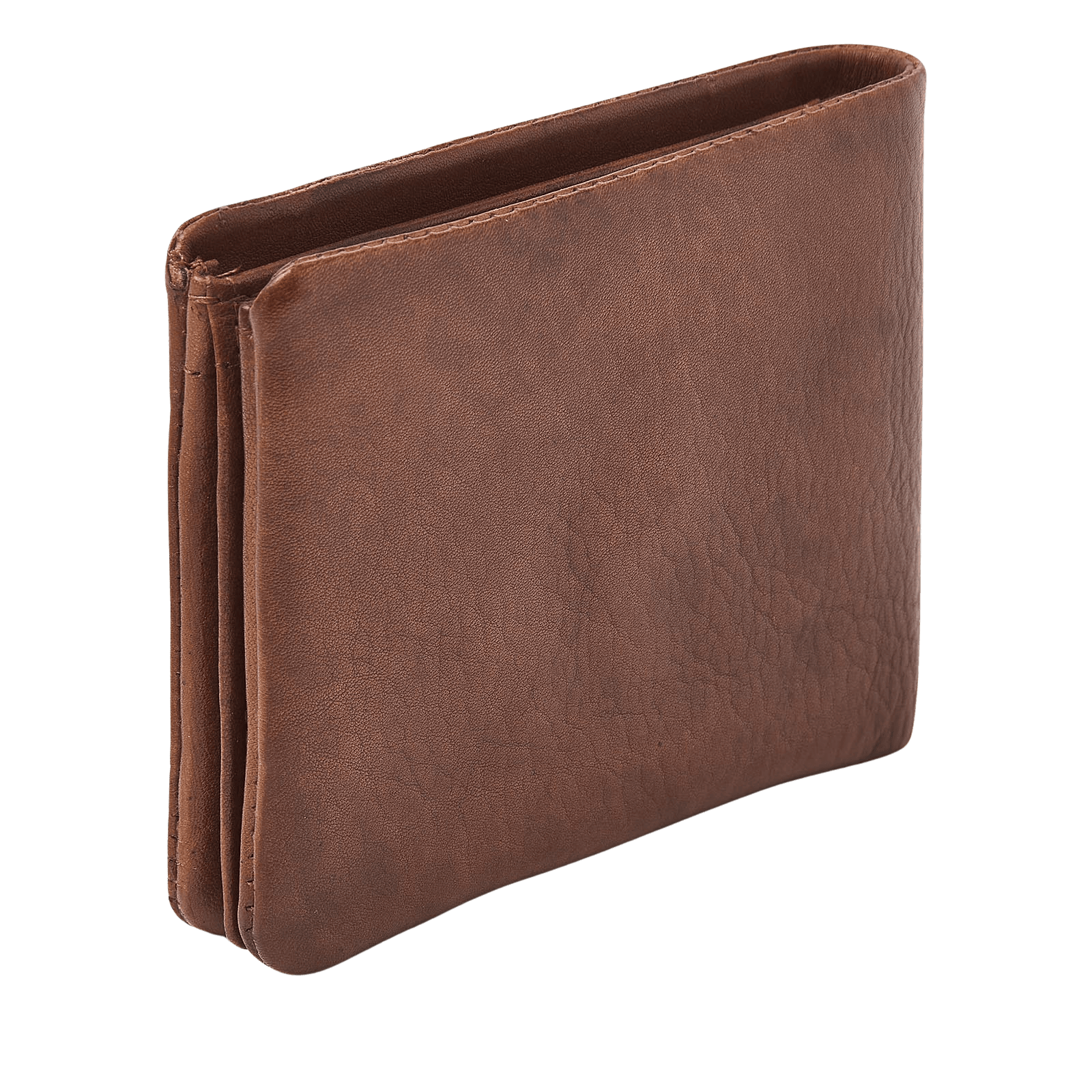 Leren Portemonnee voor Heren met Muntgeldvak, RFID en 6 Pasjesvakken