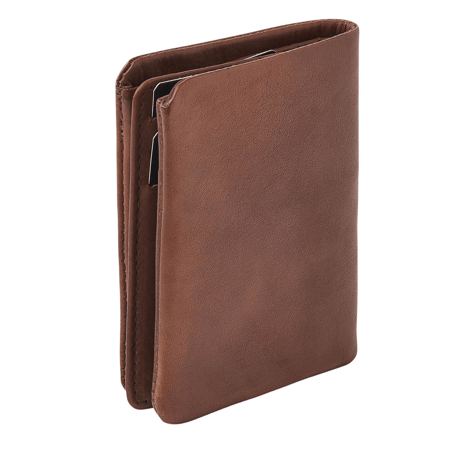 Leren Creditcard Etui voor pasjes, briefgeld en RFID-bescherming