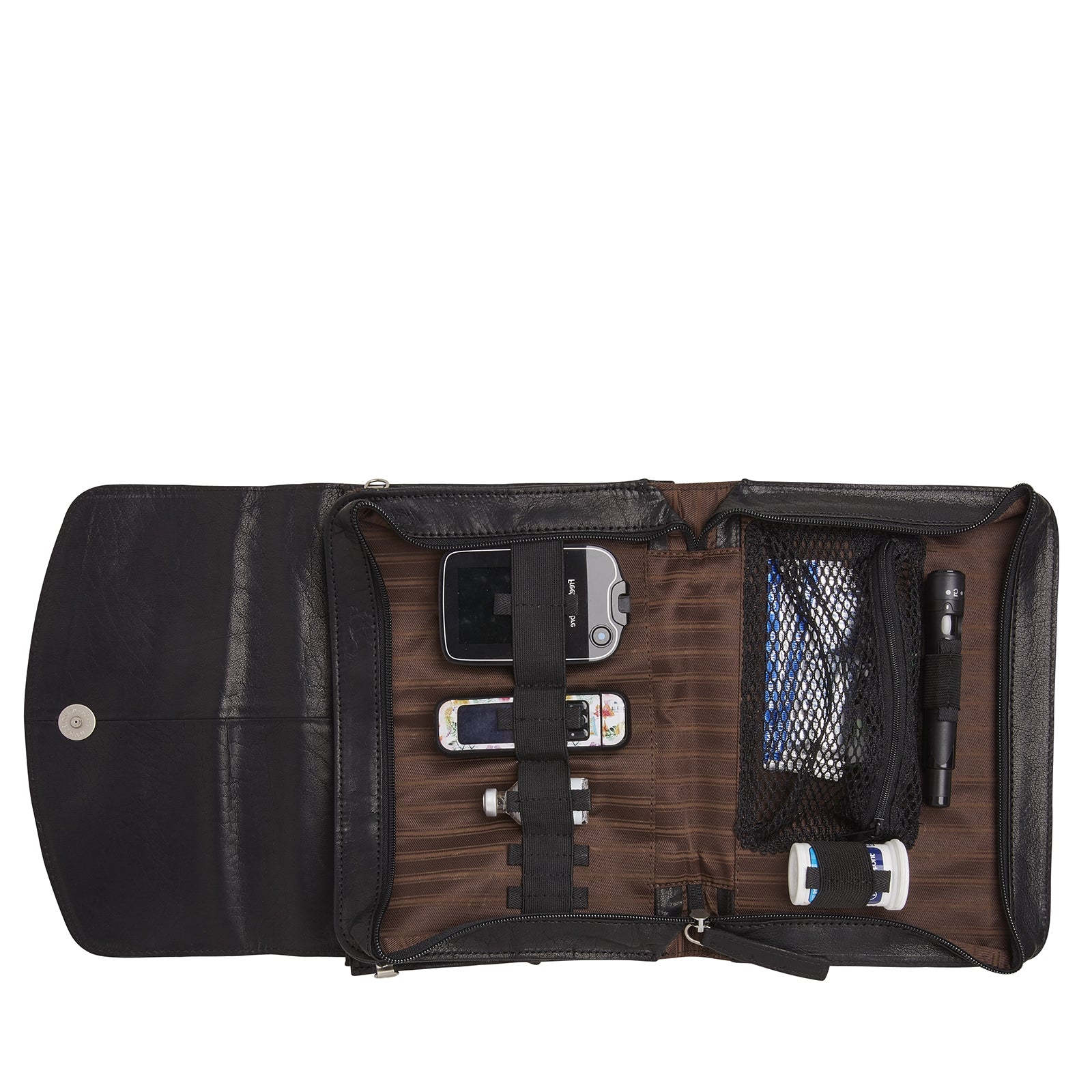 Diabetes-Schultertasche & Clutch Hope kompakt und elegant