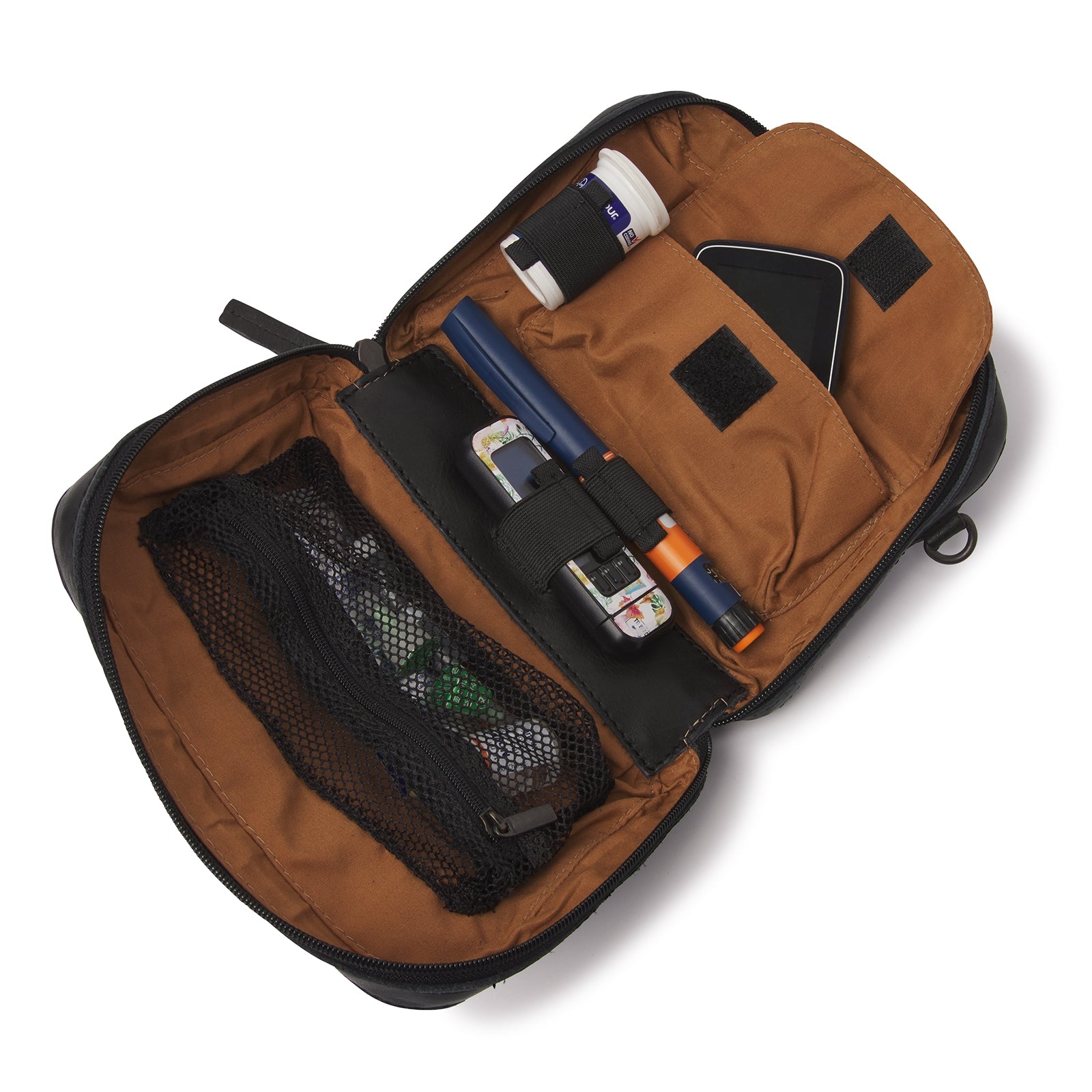 Diabetes hand- en schoudertas Bobby stijlvolle organiser