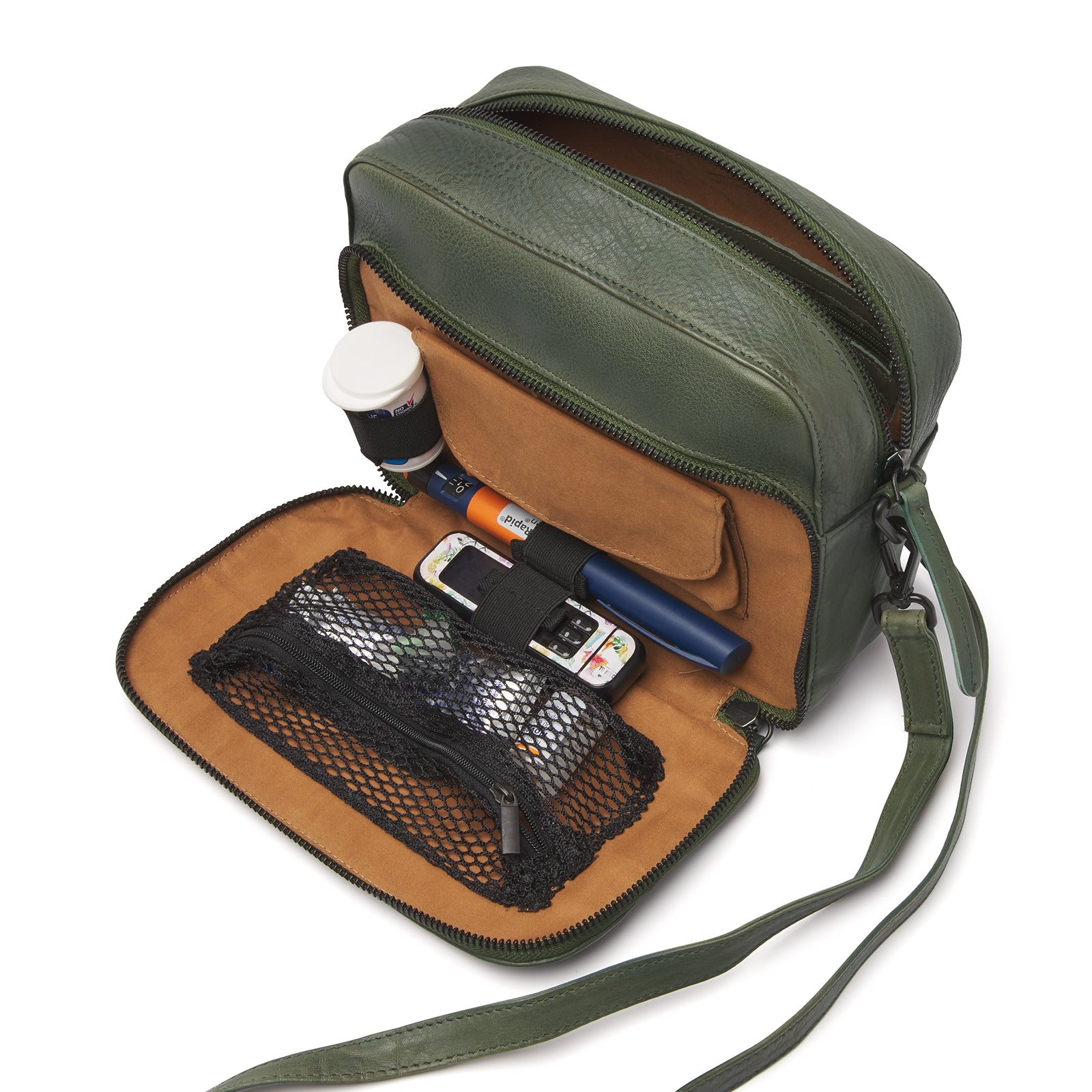 Diabetes schoudertas Emily veilige opberger