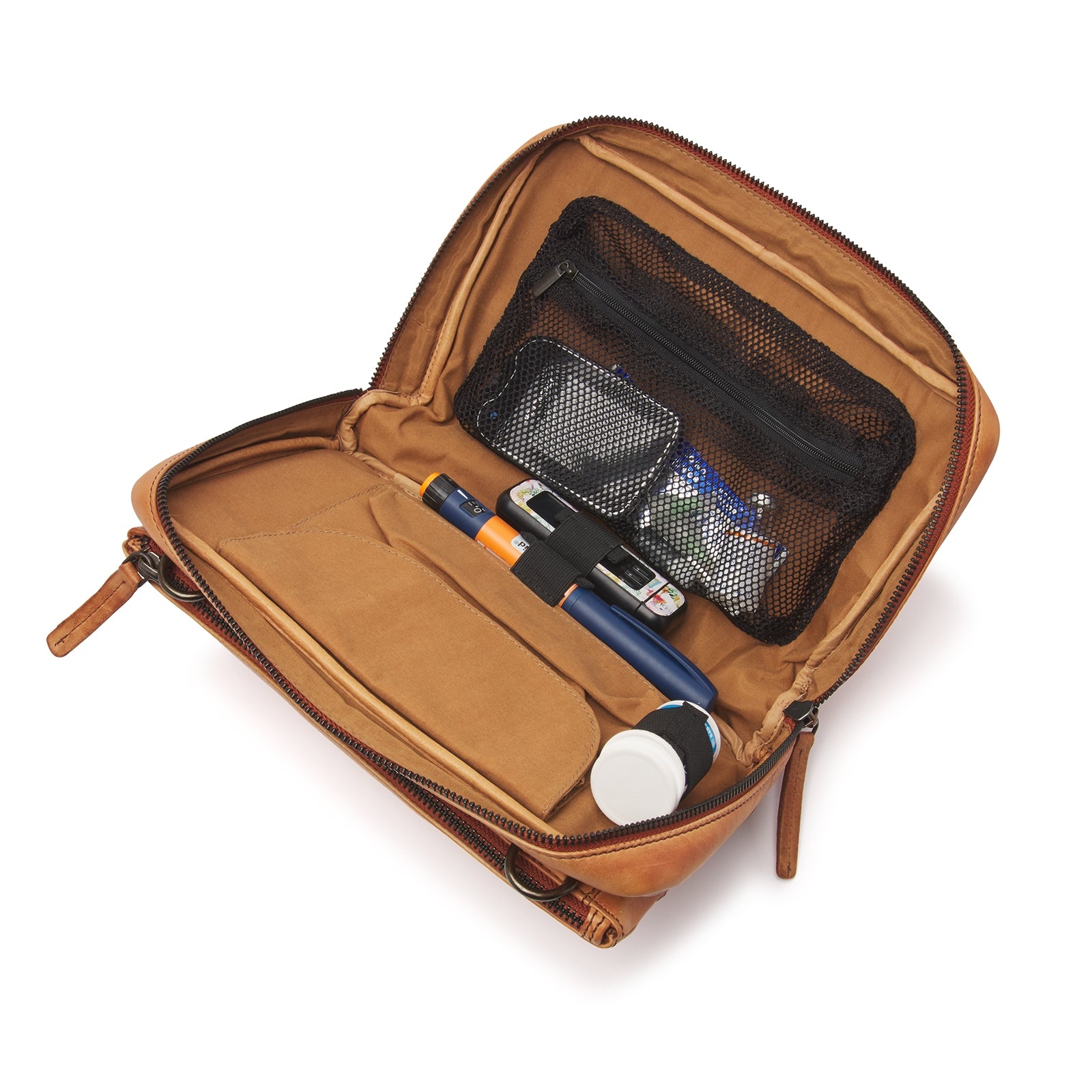 Diabetes schoudertas Marly compacte opbergtas